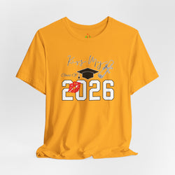 2026 Graduation Tee, Unisex Graduation Shirt, Class of 2026 Apparel, Kiss My Grad Tee, Trendy Graduation Gift, Celebration T-shirt, [...]