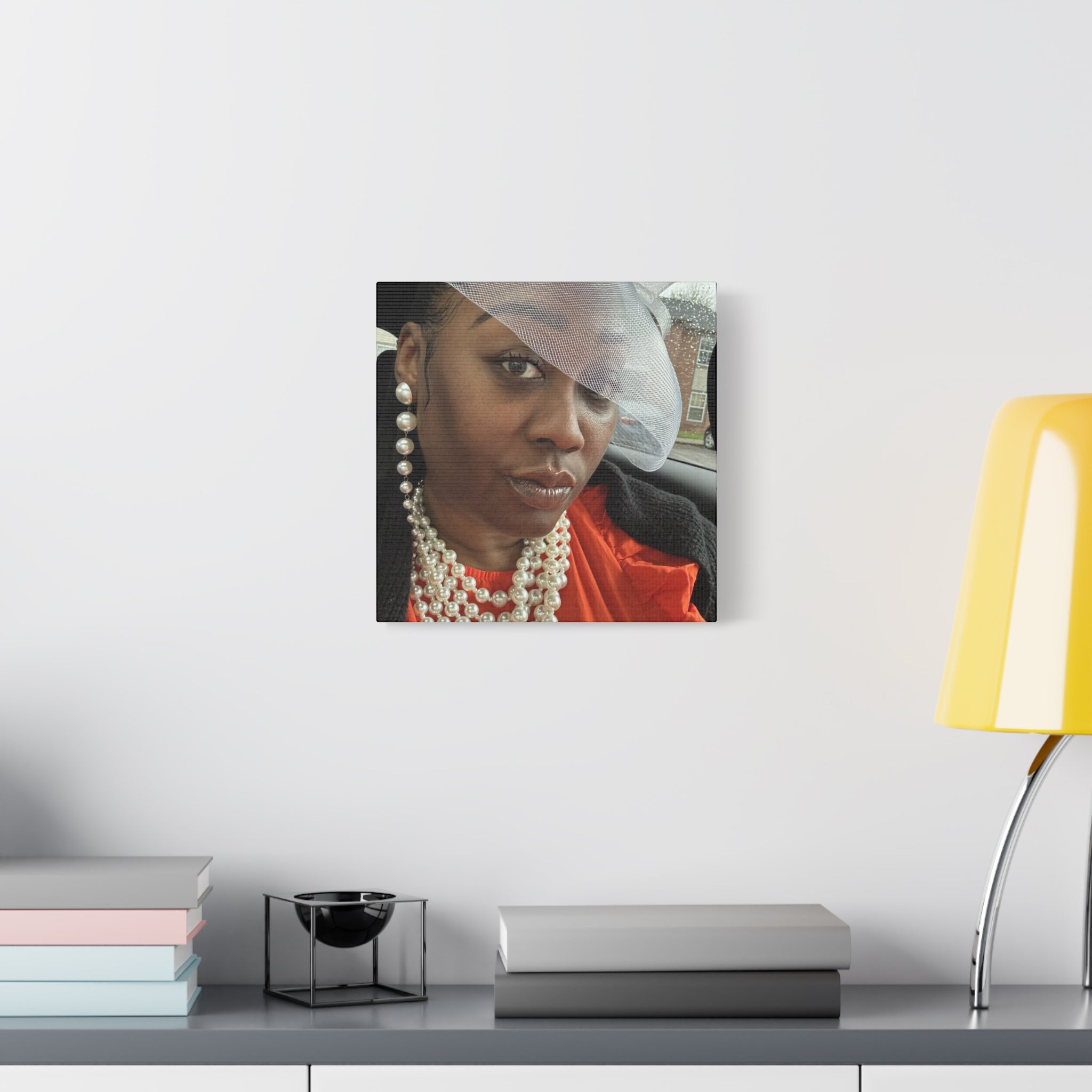Personalize with your Photo Canvas Print — Square  Matte Wall Art (1.25")