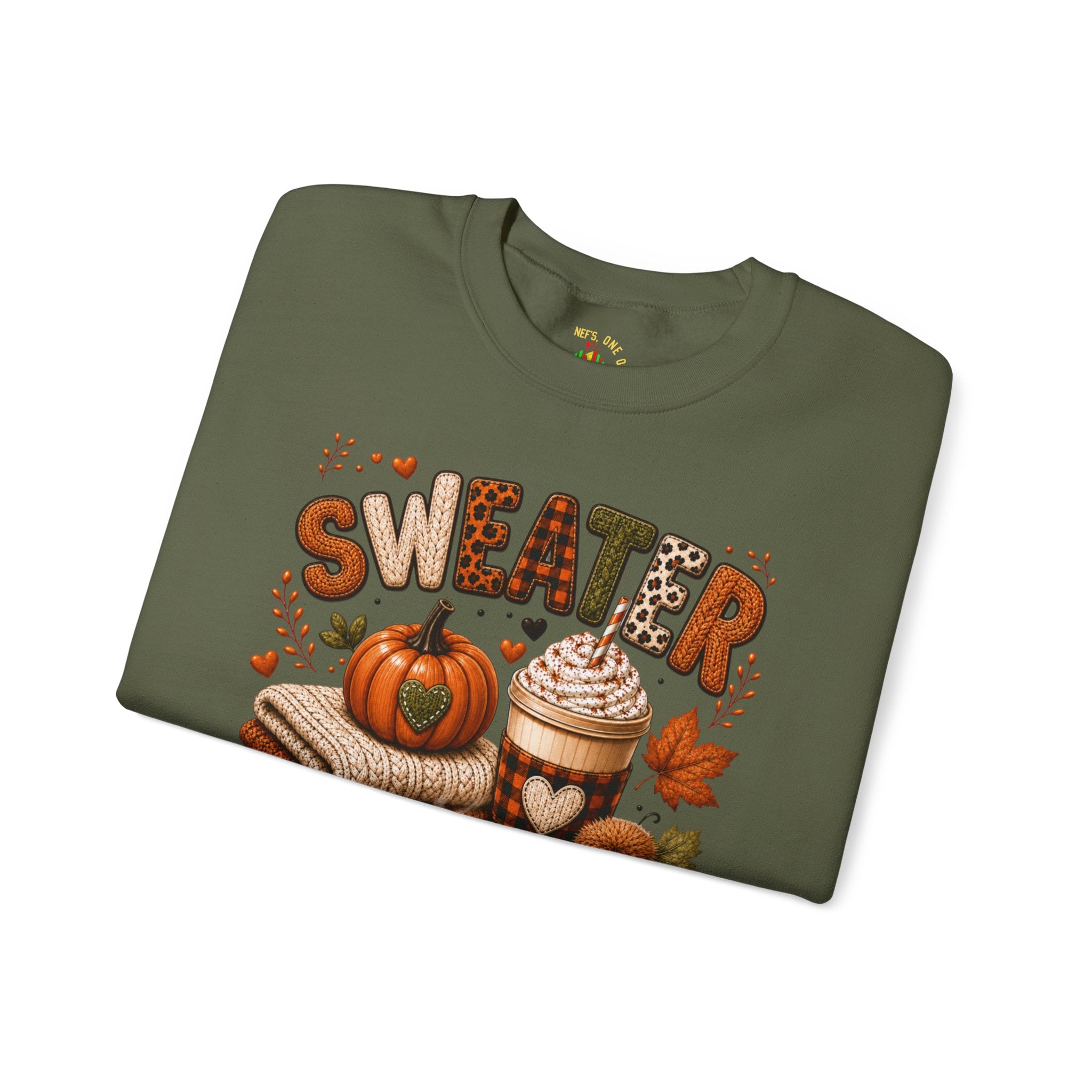 Sweater Weather Autumn Crewneck Sweatshirt