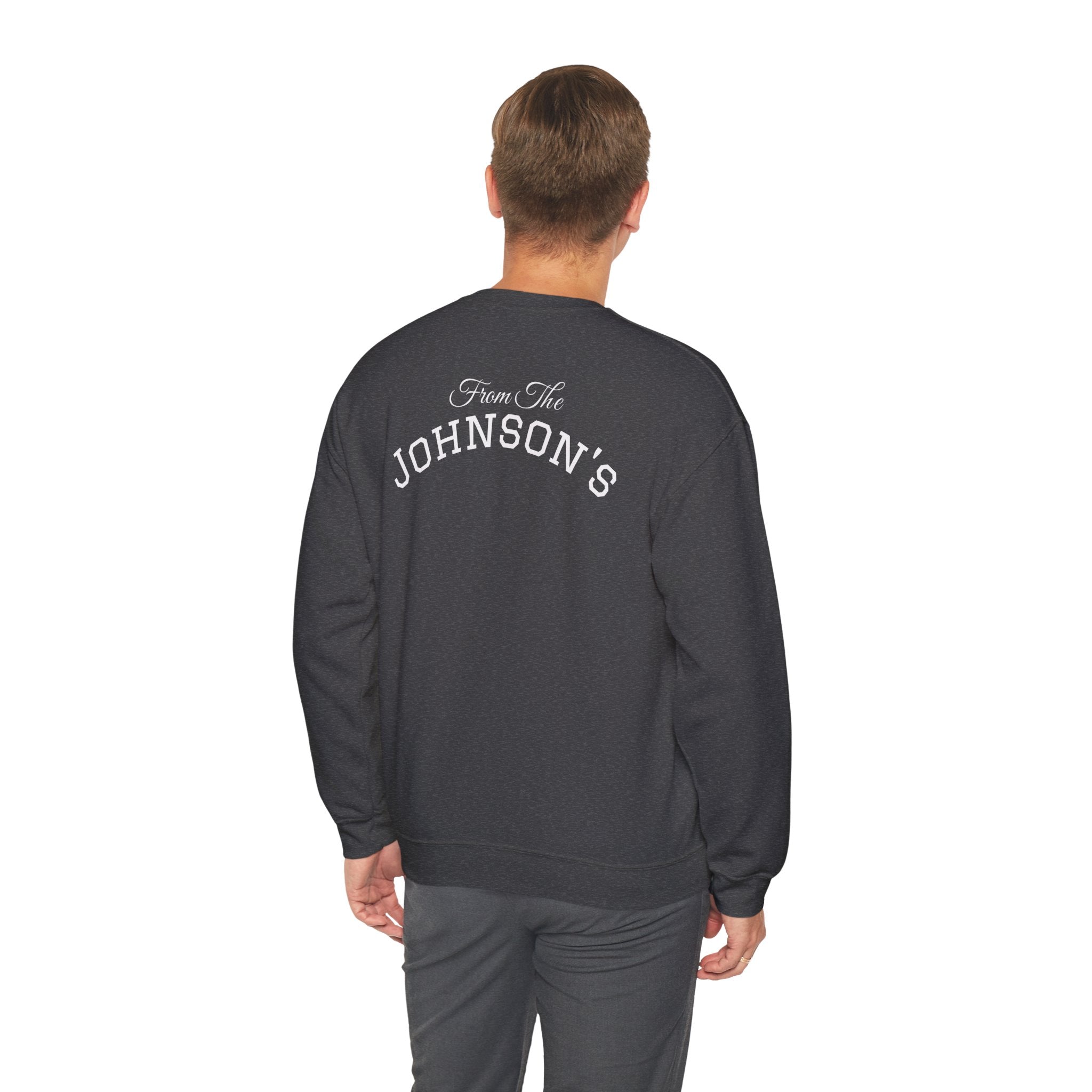 Merry Christmas Personalized Family Name Sweatshirt