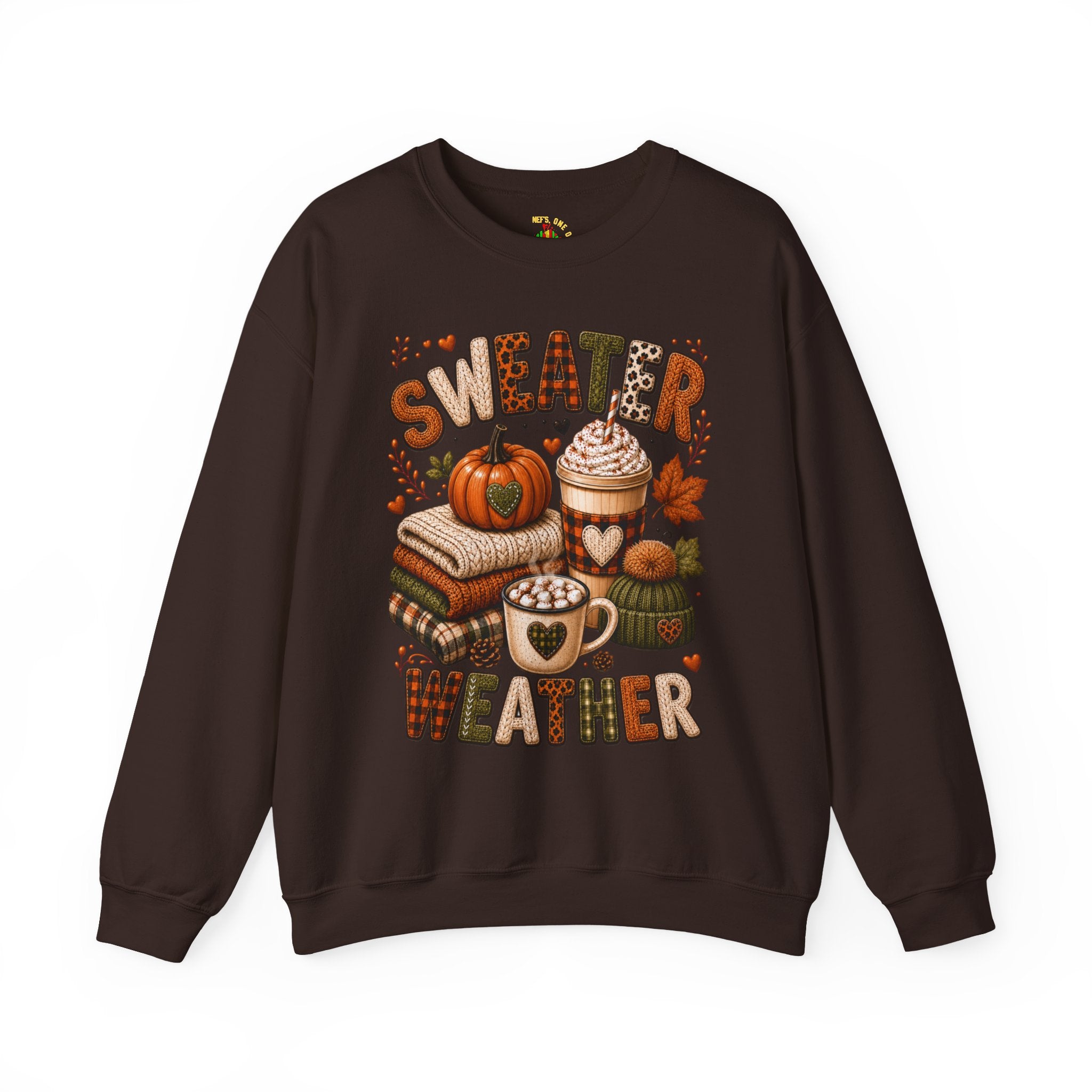 Sweater Weather Autumn Crewneck Sweatshirt