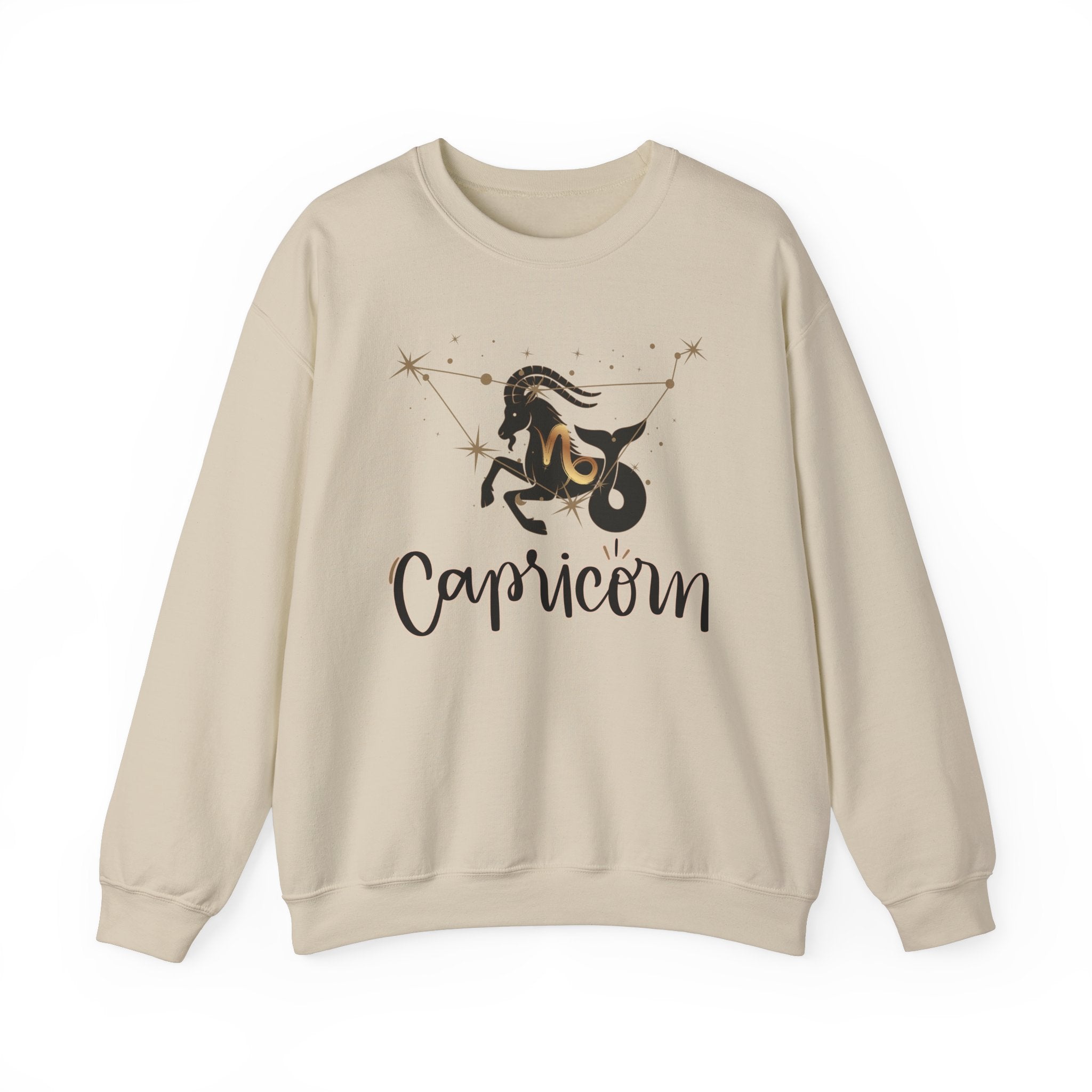 Capricorn Unisex Casual Crewneck Sweatshirt