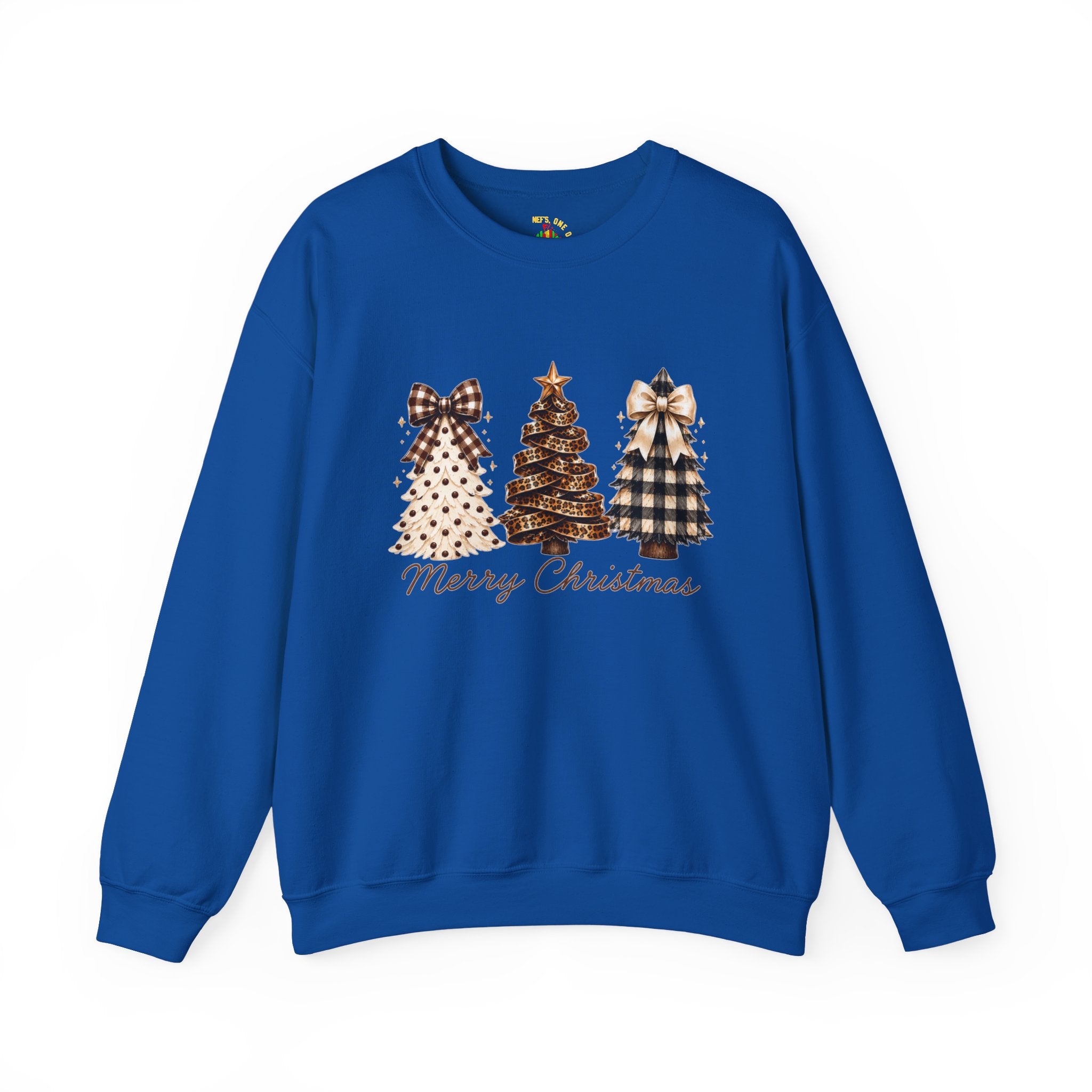 Merry Christmas Christmas Tree Crewneck Sweatshirt