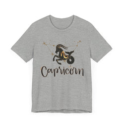 Capricorn Unisex Casual classic unisex jersey short sleeve tee
