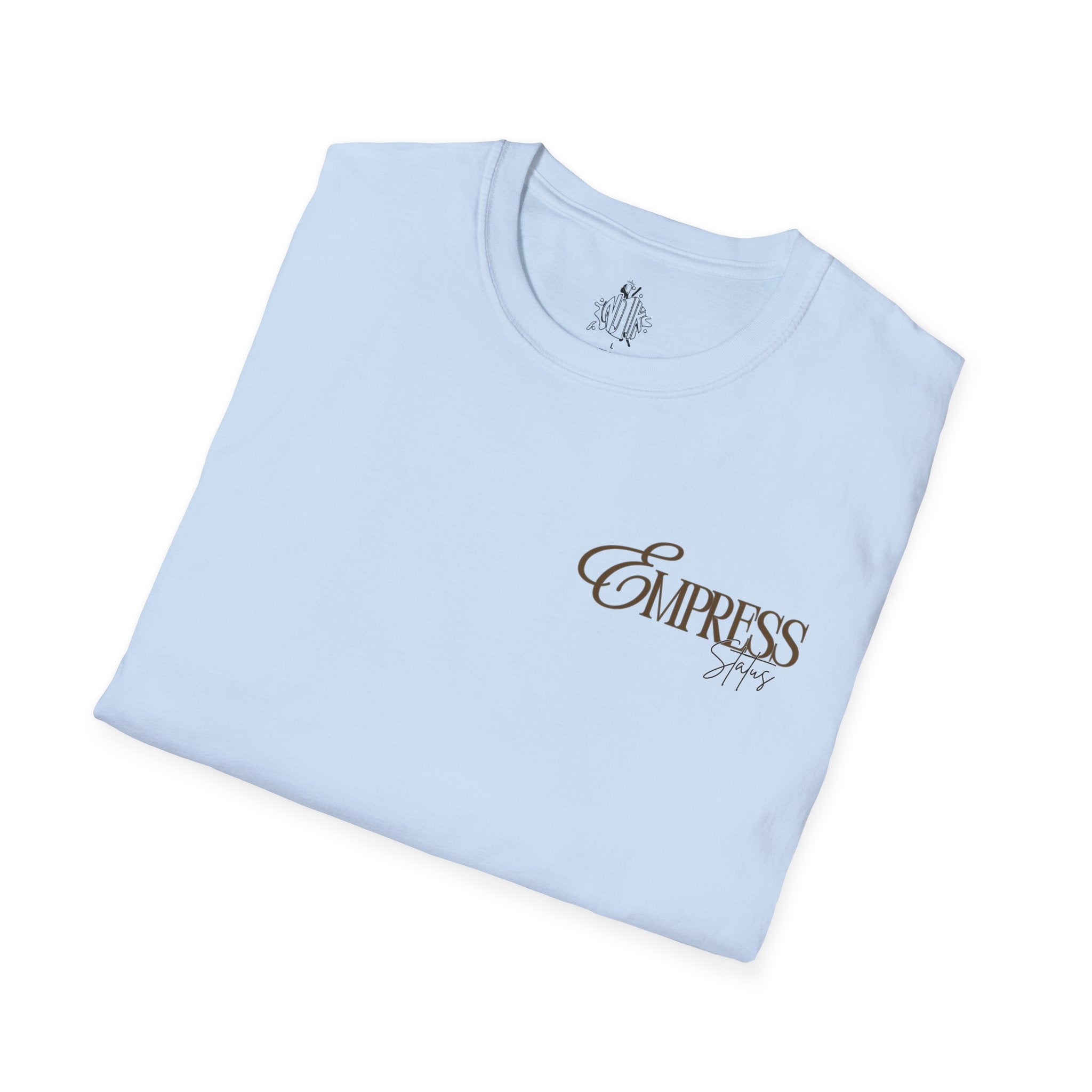 Small Logo Brown Empress Status T-shirt