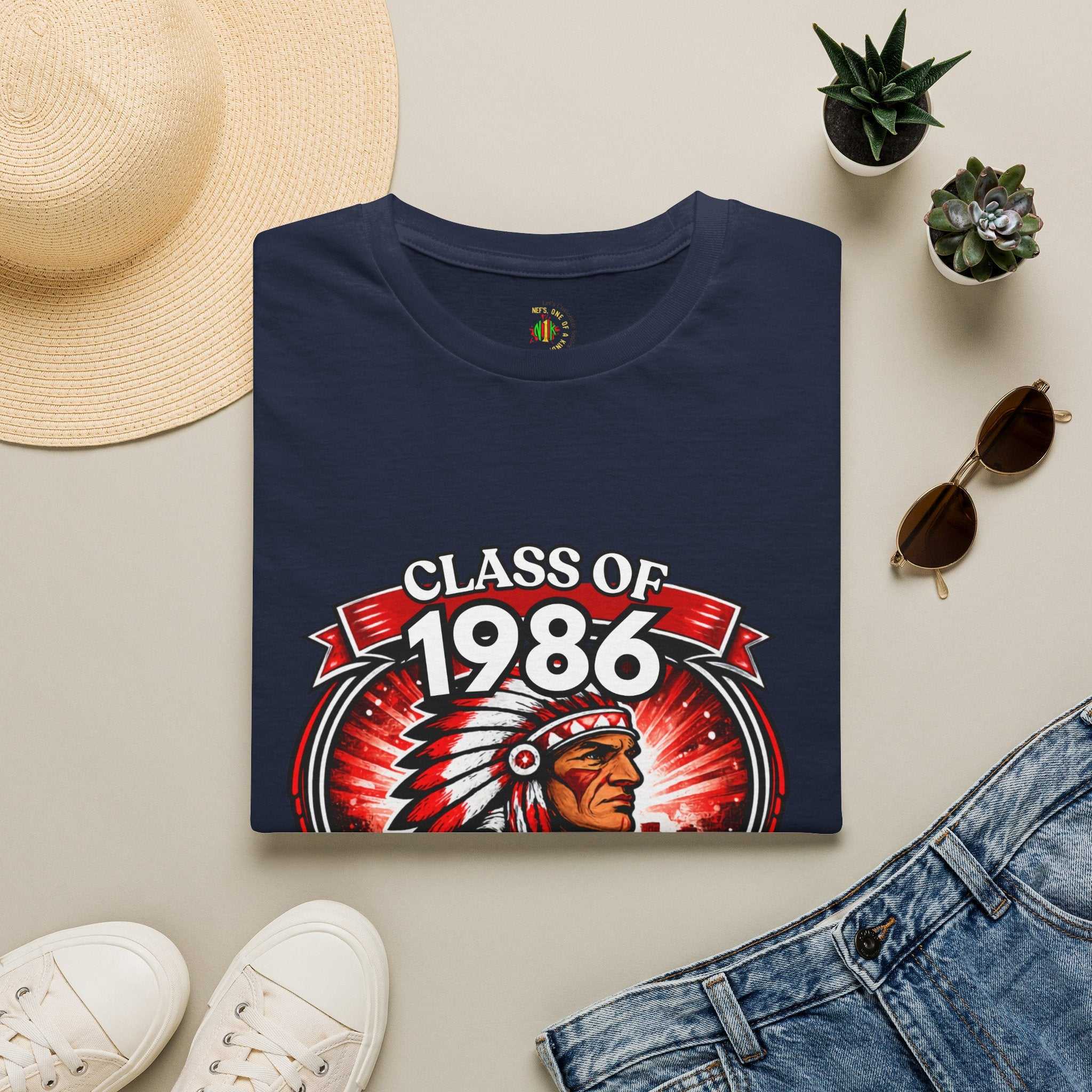 Class of 1986 40th Reunion T-Shirt — Emmerich Manual High School Alumni Tee - Another Customized Smile