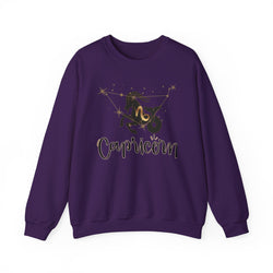 Capricorn Unisex Casual Crewneck Sweatshirt