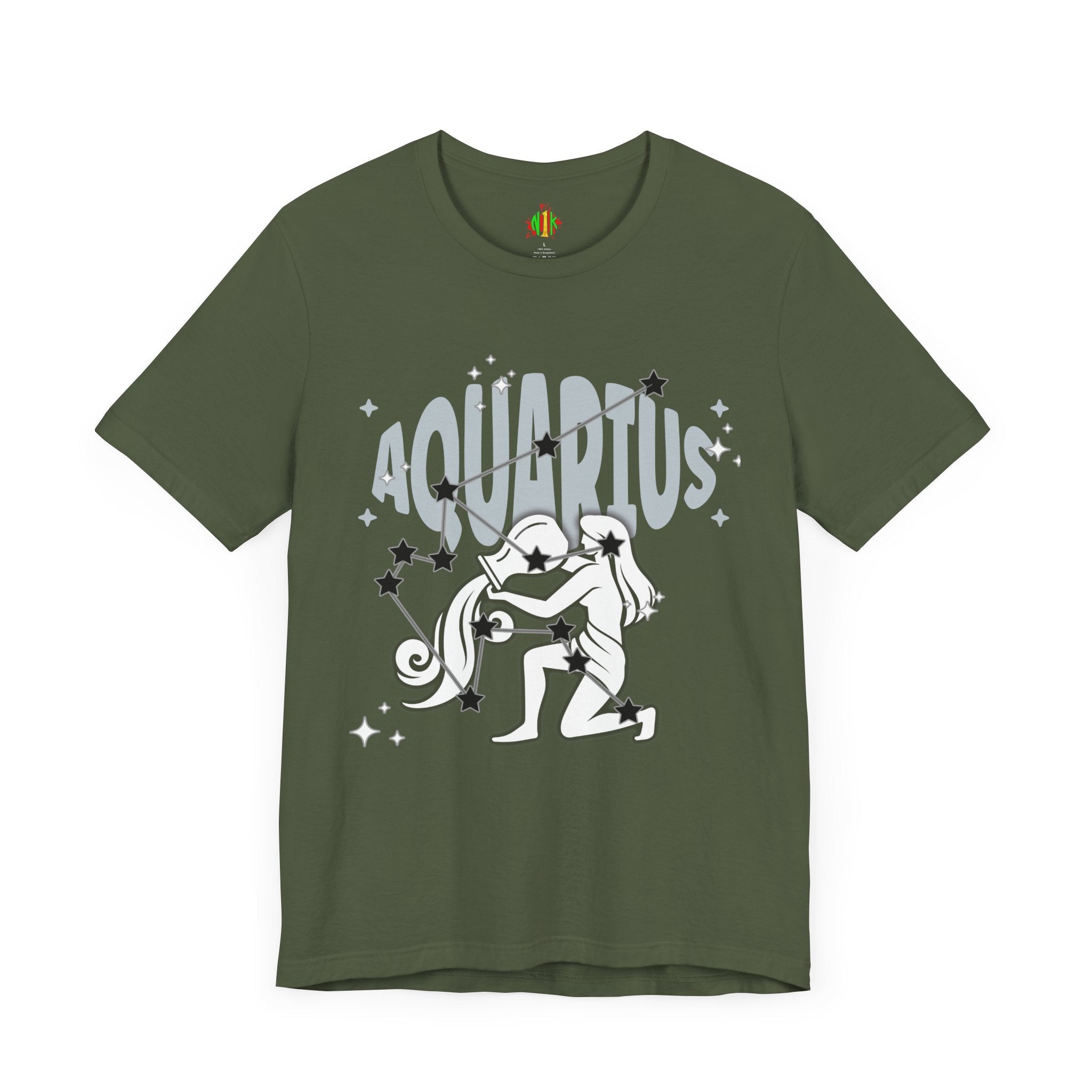 Aquarius Zodiac Casual classic unisex jersey short sleeve teeT-ShirtAquarius Zodiac Casual classic unisex jersey short sleeve tee