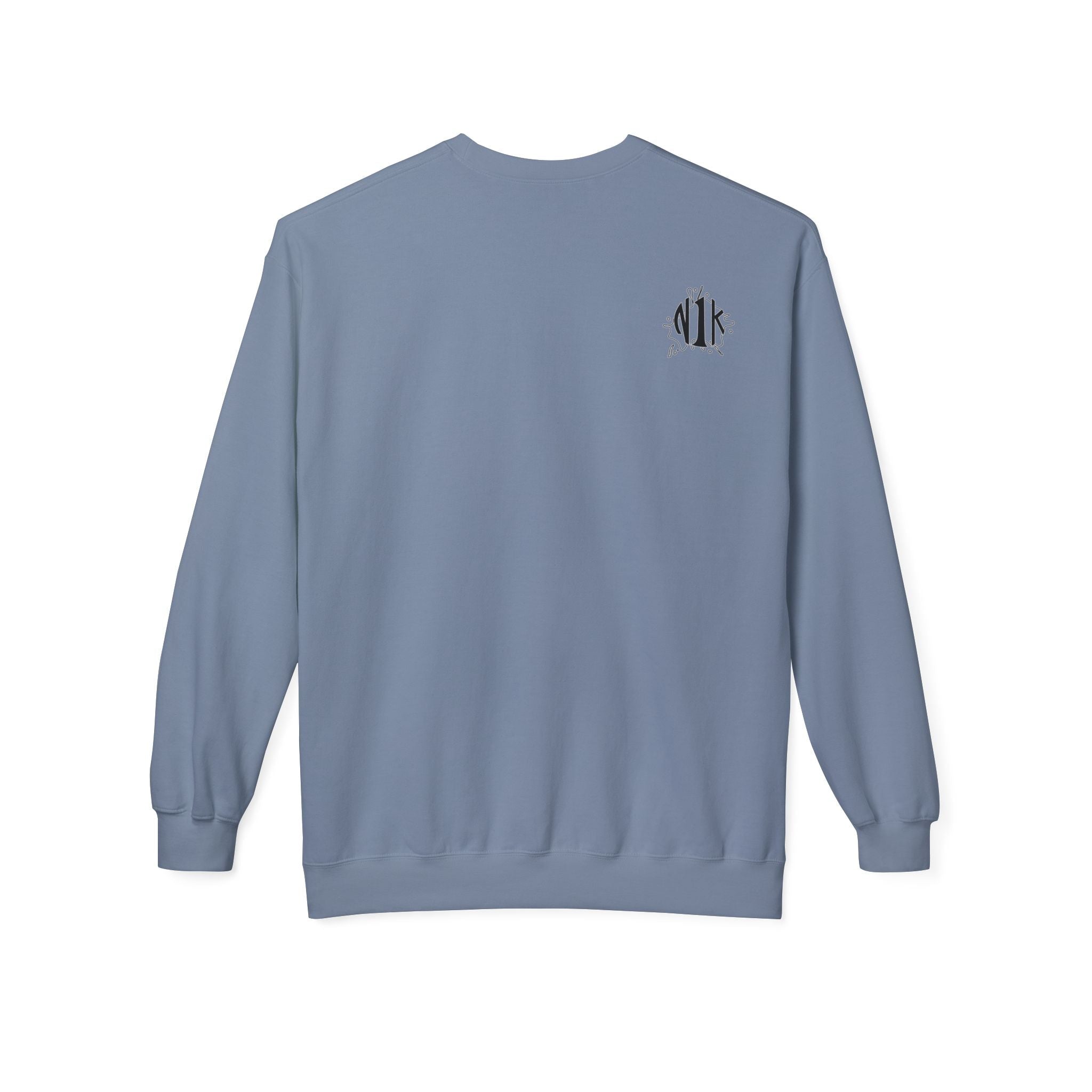 Aquarius Zodiac Crewneck Sweatshirt — Aquarius Symbol Astrological Sweatshirt