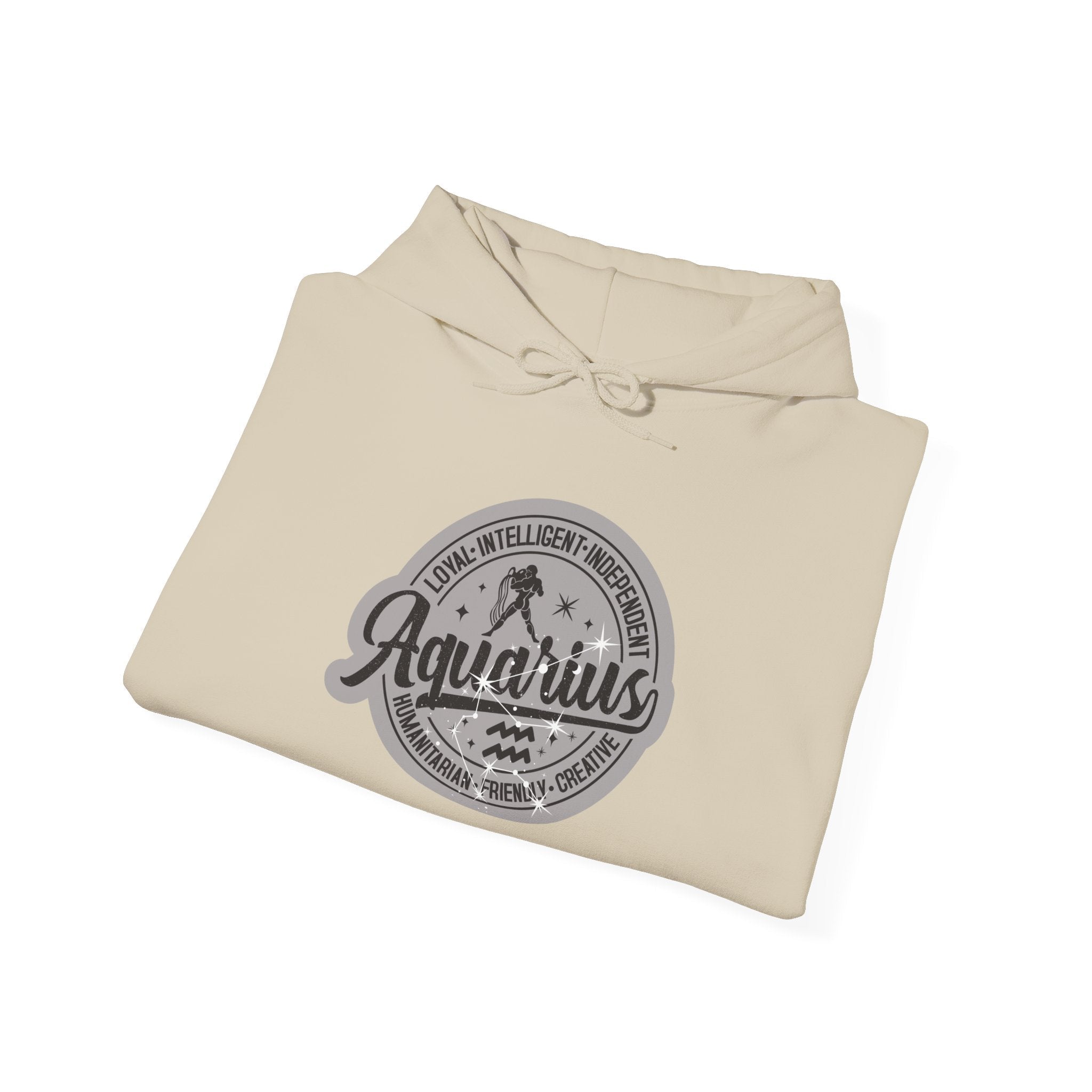 Aquarius Zodiac Unisex Heavy Blend Hooded SweatshirtHoodieAquarius Zodiac Unisex Heavy Blend Hooded Sweatshirt
