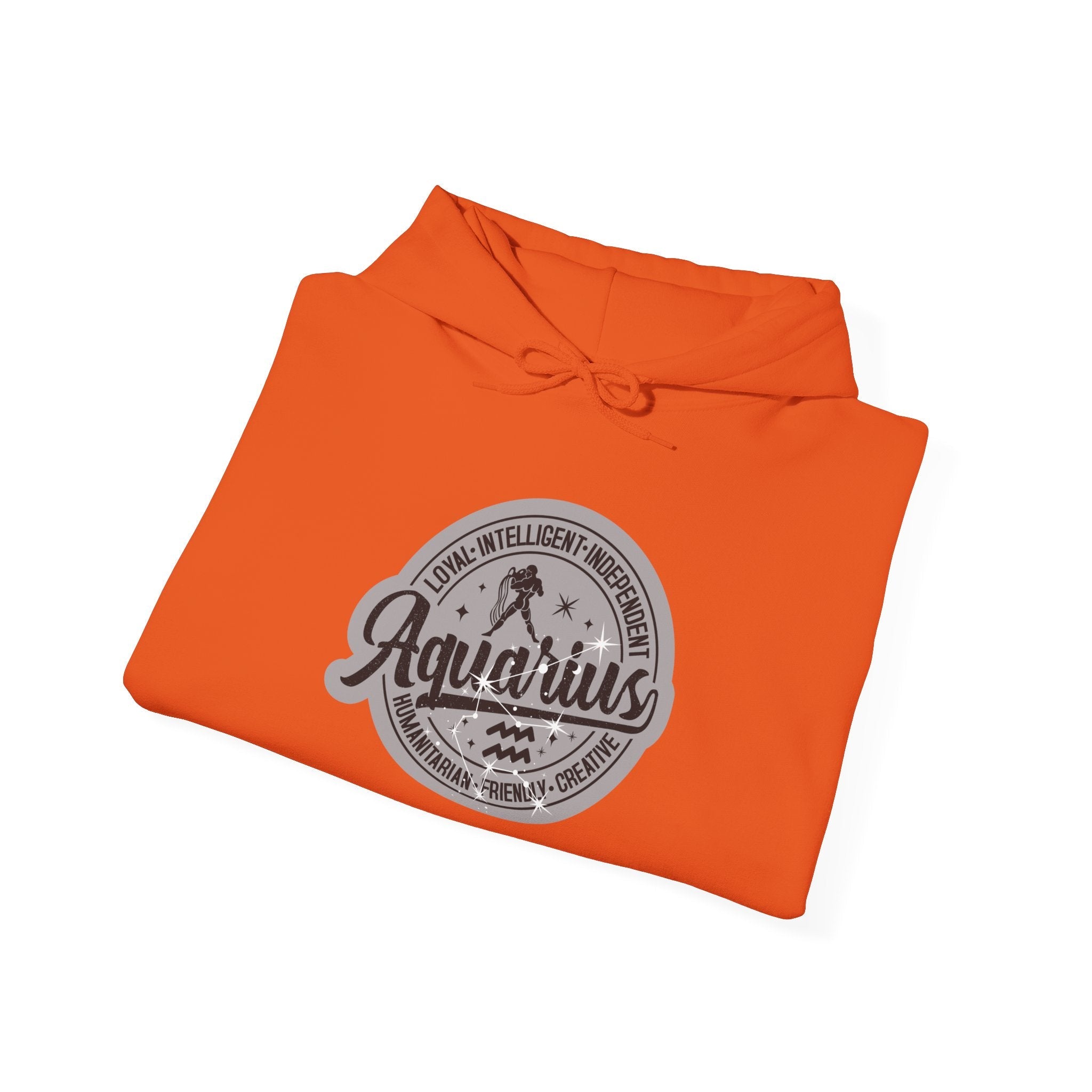 Aquarius Zodiac Unisex Heavy Blend Hooded SweatshirtHoodieAquarius Zodiac Unisex Heavy Blend Hooded Sweatshirt