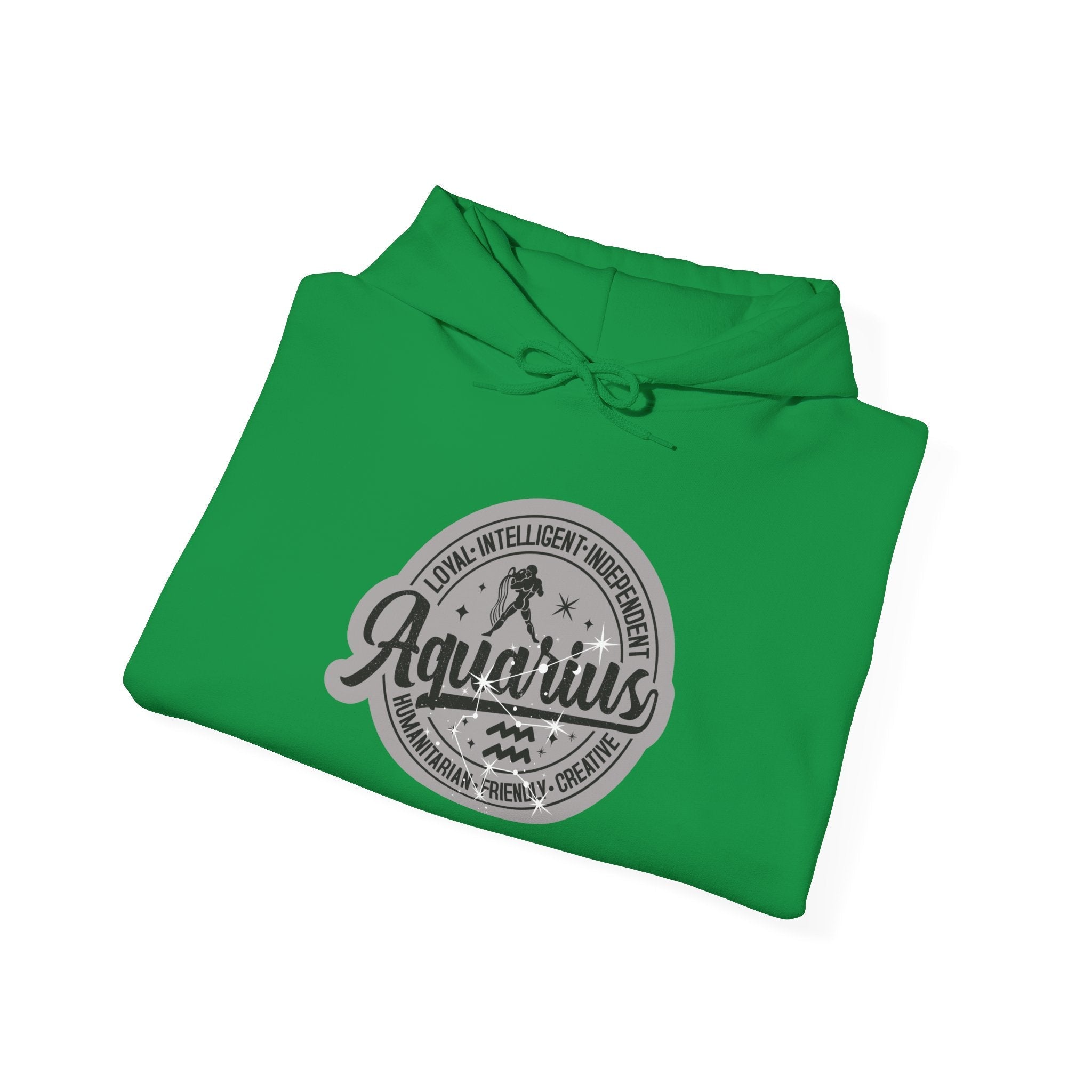 Aquarius Zodiac Unisex Heavy Blend Hooded SweatshirtHoodieAquarius Zodiac Unisex Heavy Blend Hooded Sweatshirt