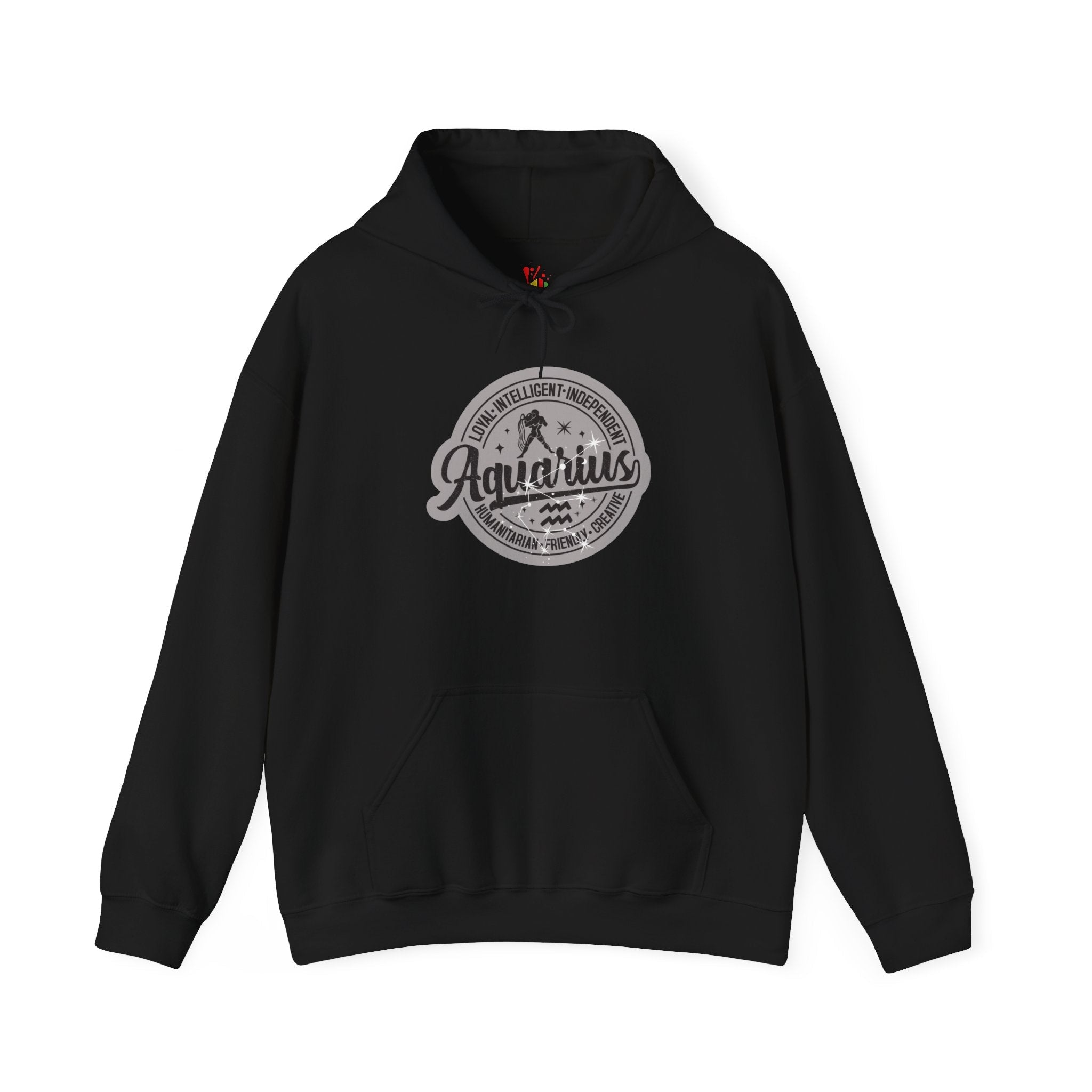 Aquarius Zodiac Unisex Heavy Blend Hooded SweatshirtHoodieAquarius Zodiac Unisex Heavy Blend Hooded Sweatshirt