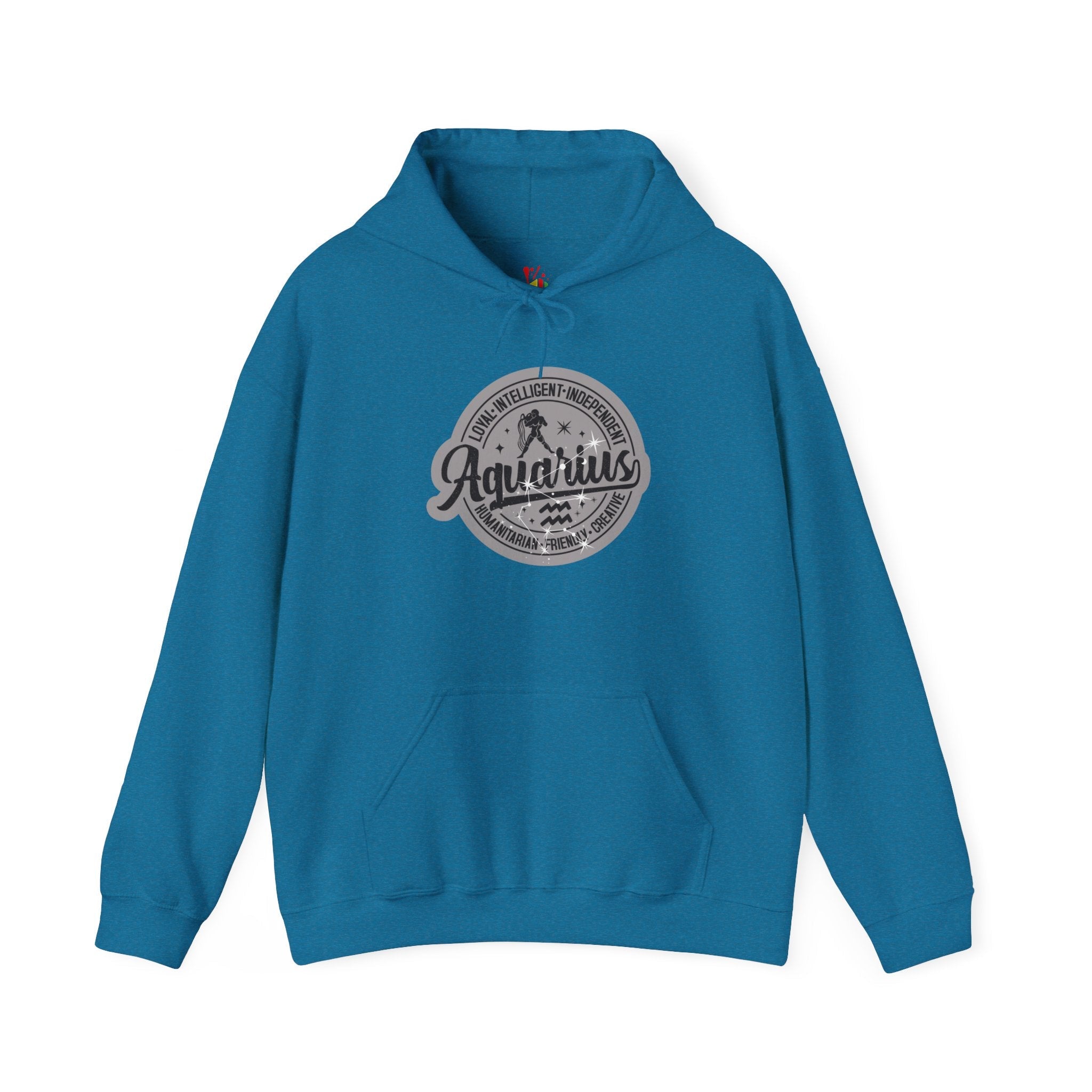 Aquarius Zodiac Unisex Heavy Blend Hooded SweatshirtHoodieAquarius Zodiac Unisex Heavy Blend Hooded Sweatshirt