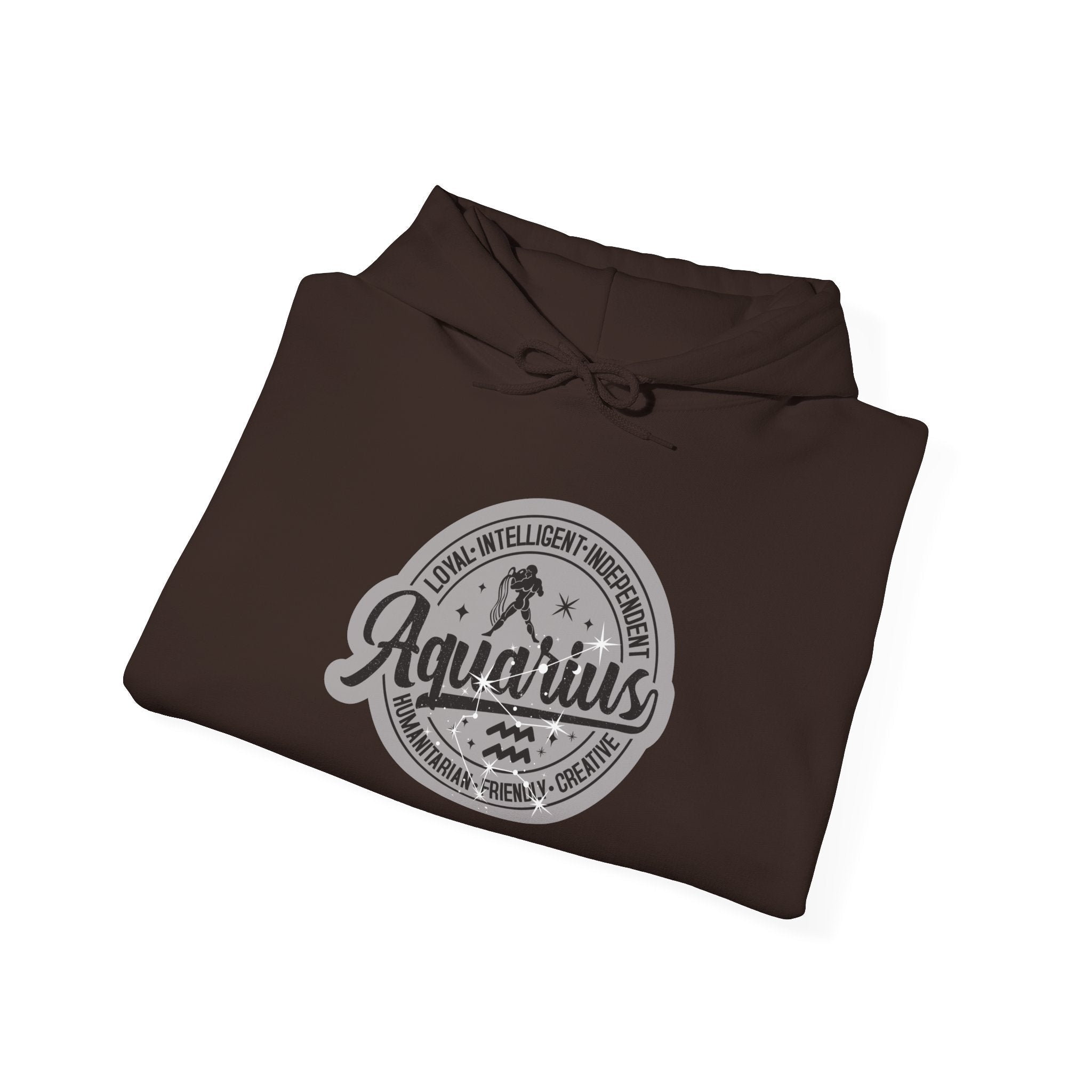 Aquarius Zodiac Unisex Heavy Blend Hooded SweatshirtHoodieAquarius Zodiac Unisex Heavy Blend Hooded Sweatshirt