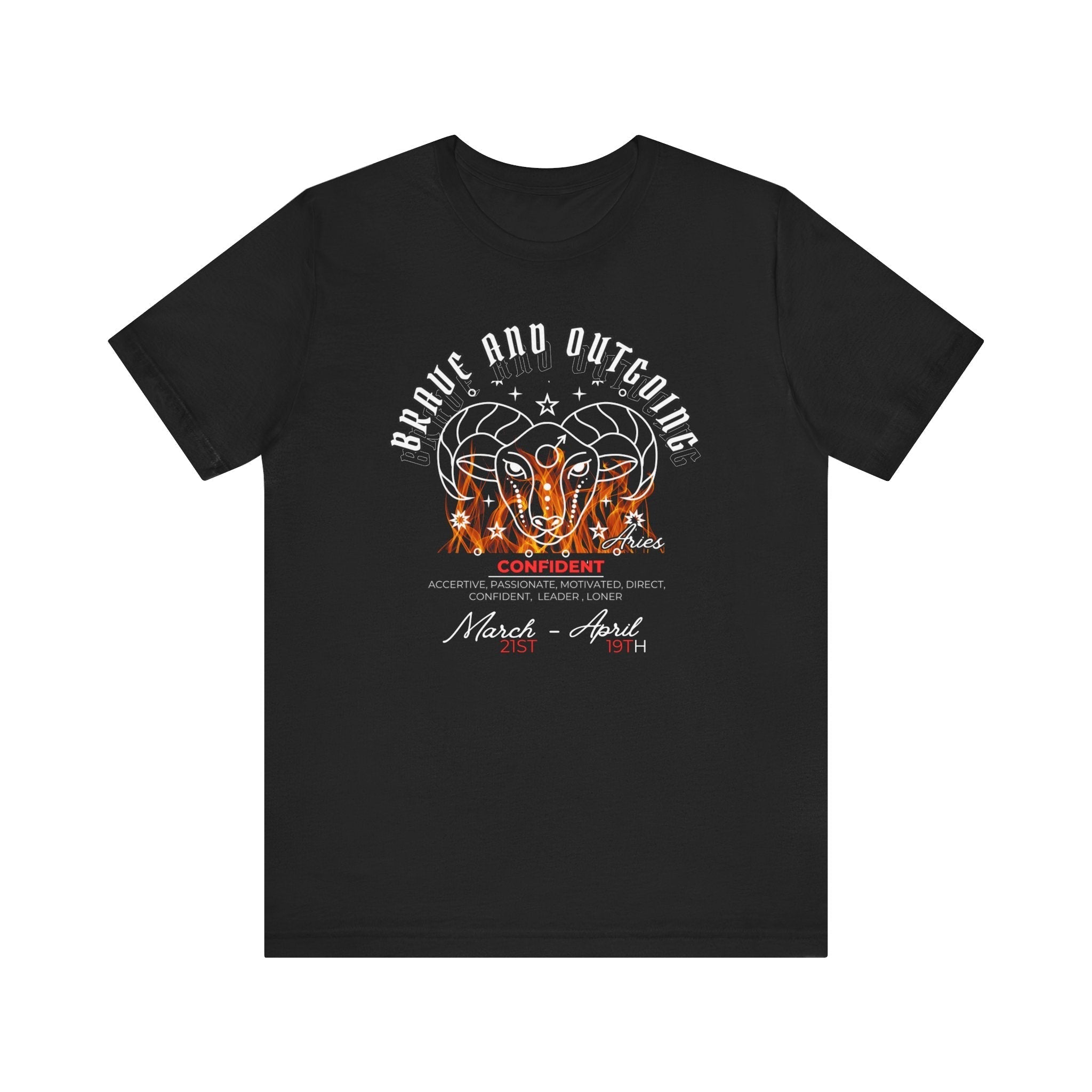 Aries Brave and Outgoing T-Shirt