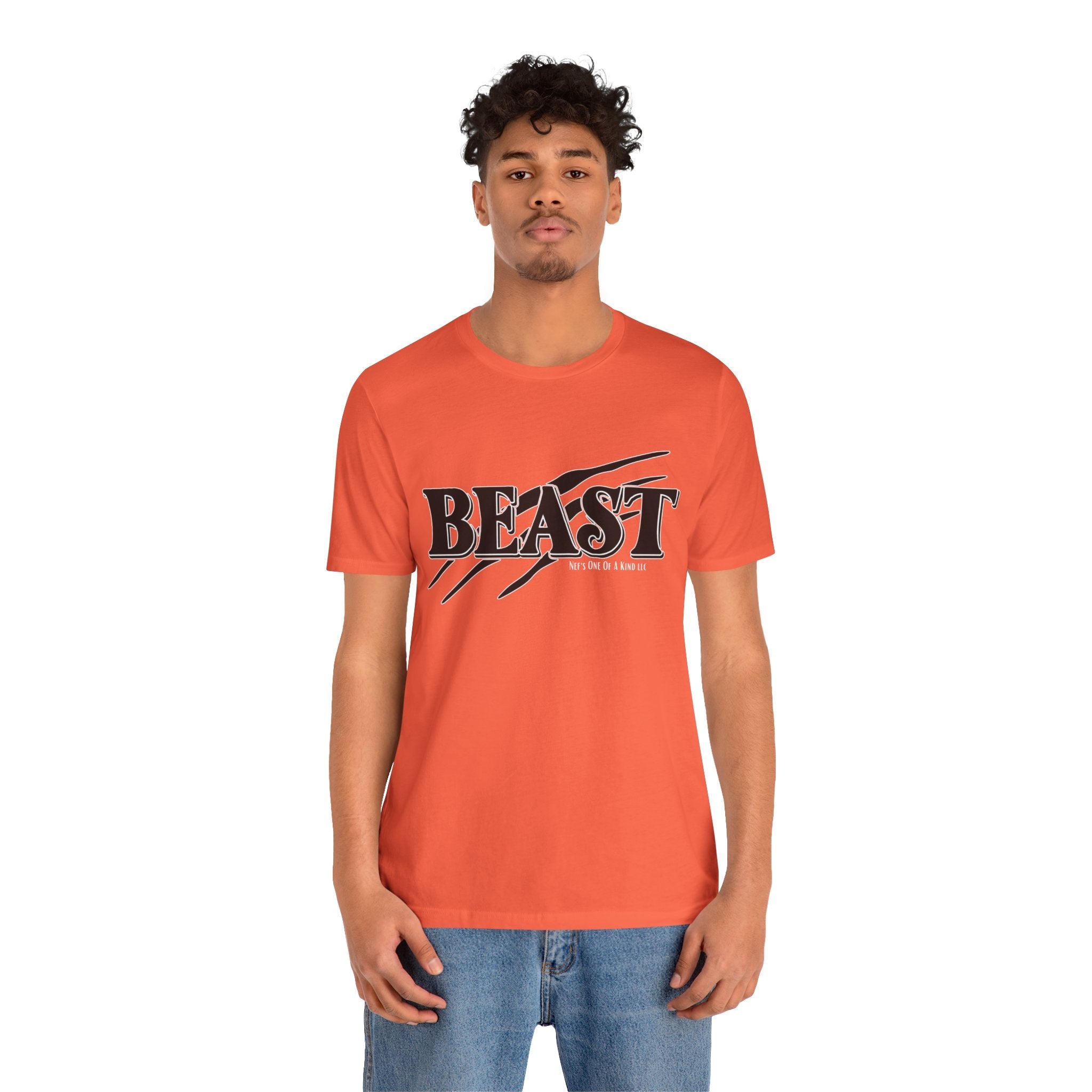Beast with the Beauty Valentine Casual, Soft Unisex Jersey Short Sleeve Tee