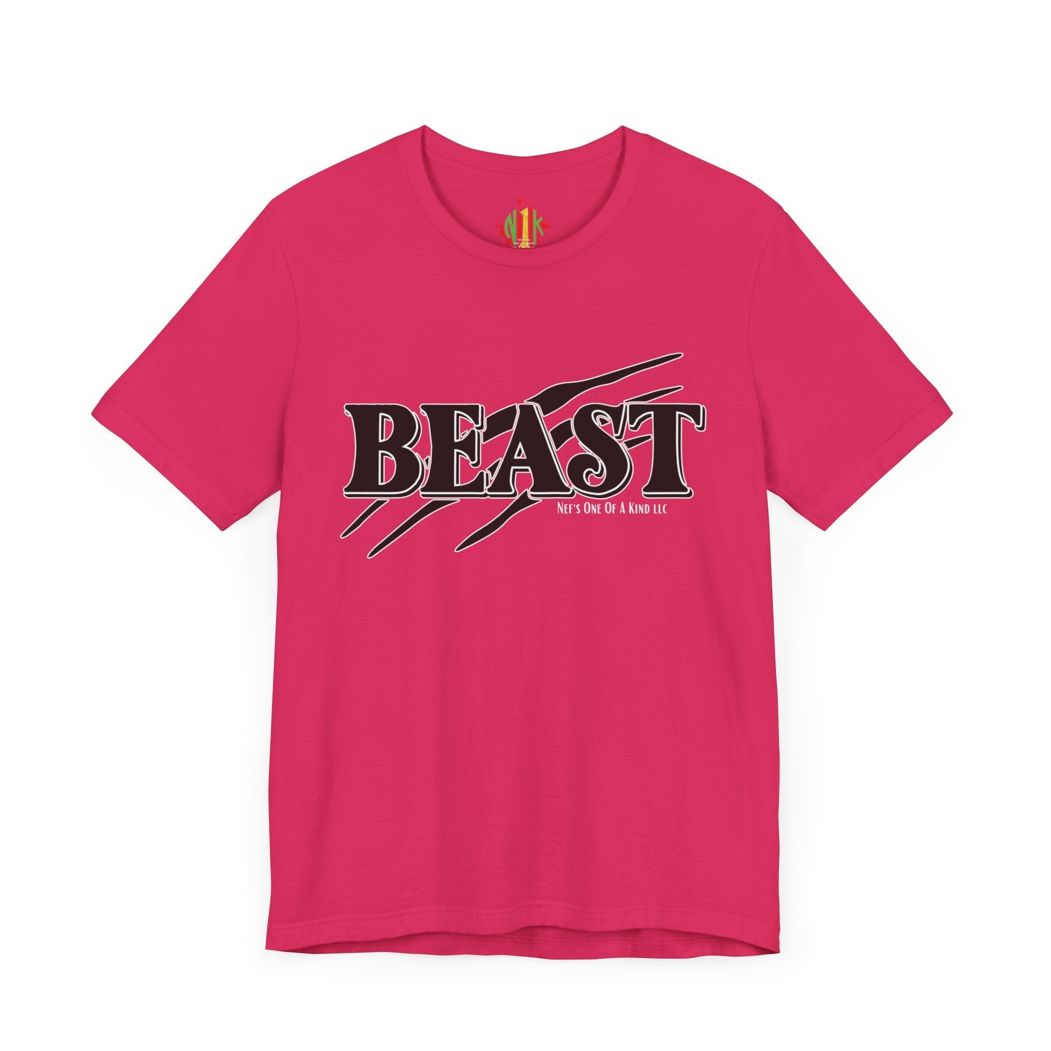 Beast with the Beauty Valentine Casual, Soft Unisex Jersey Short SleevT-ShirtBeauty Casual, Soft Unisex Jersey Short Sleeve Tee