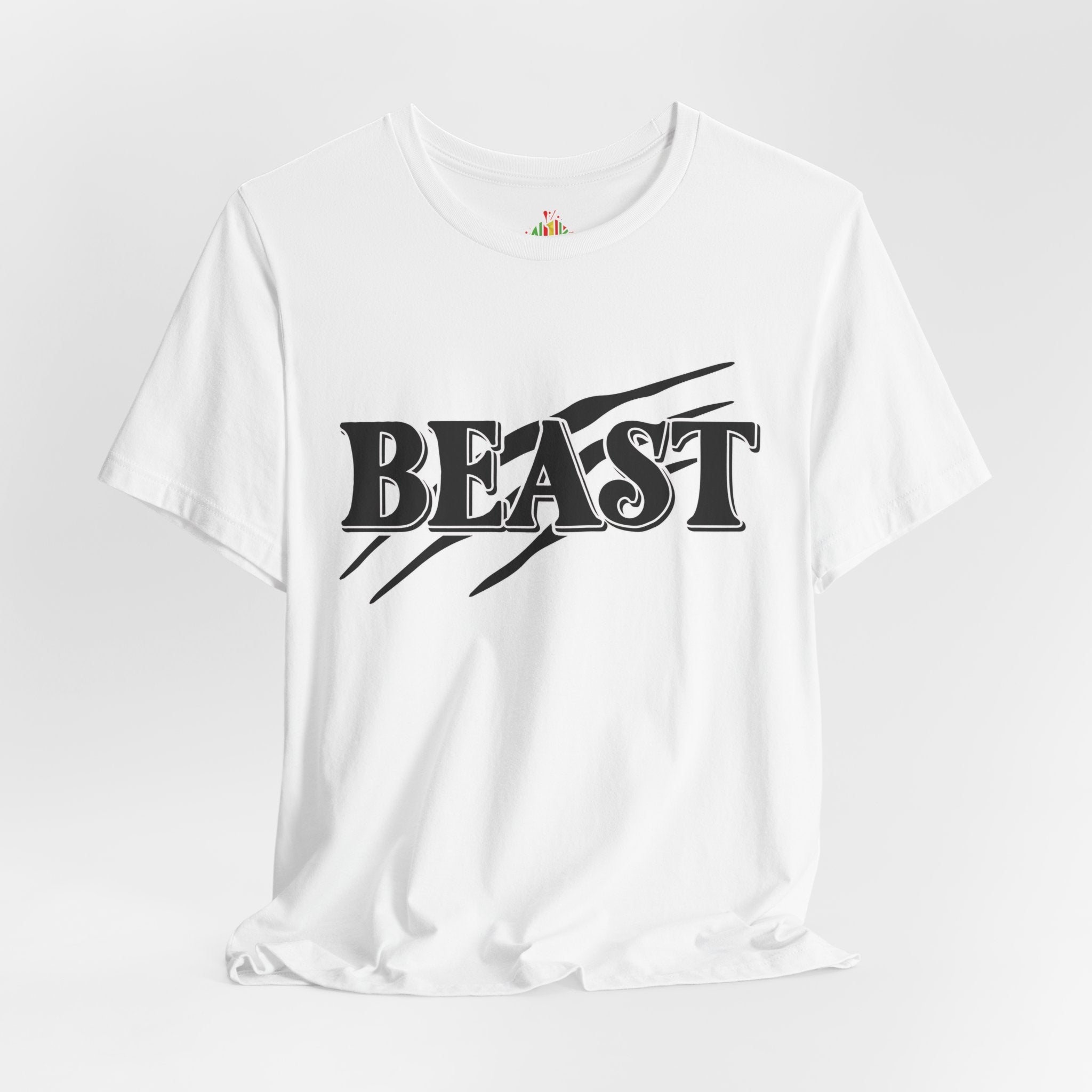 Beast with the Beauty Valentine Casual, Soft Unisex Jersey Short Sleeve Tee