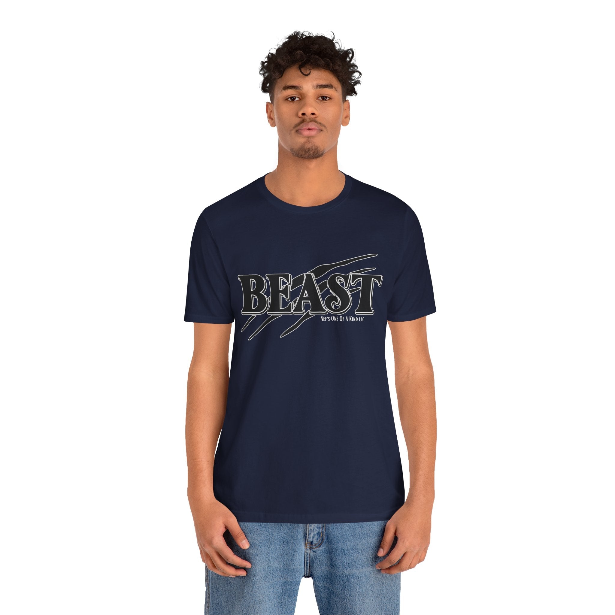 Beast with the Beauty Valentine Casual, Soft Unisex Jersey Short Sleeve Tee