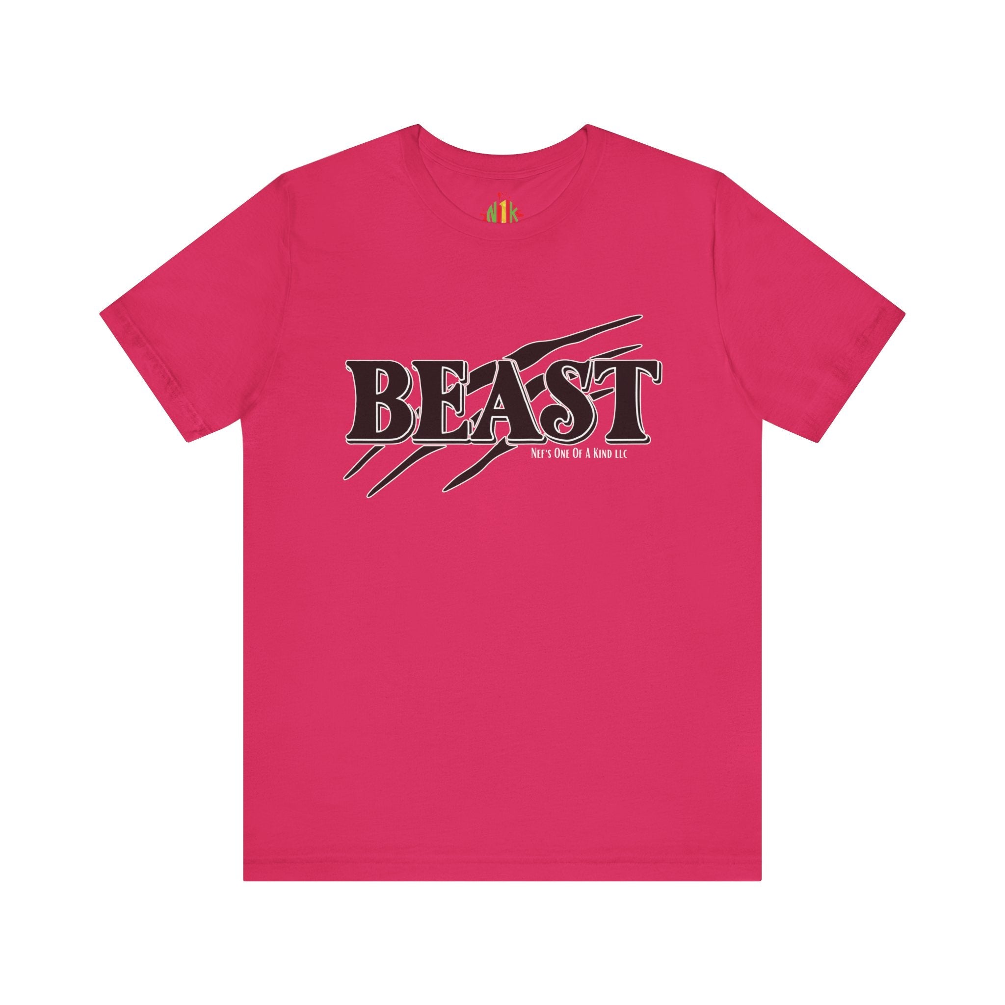 Beast with the Beauty Valentine Casual, Soft Unisex Jersey Short SleevT-ShirtBeauty Casual, Soft Unisex Jersey Short Sleeve Tee