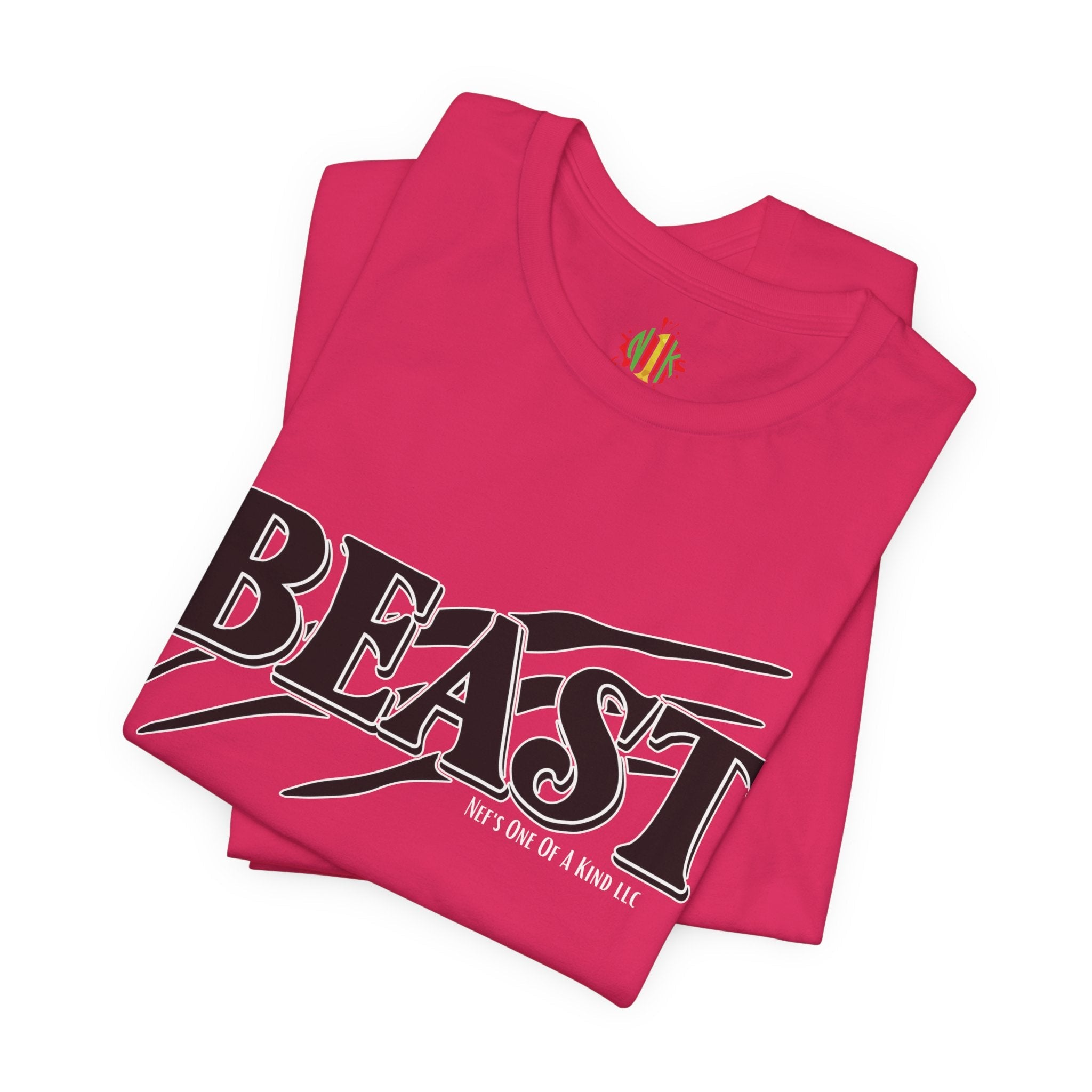 Beast with the Beauty Valentine Casual, Soft Unisex Jersey Short Sleeve Tee