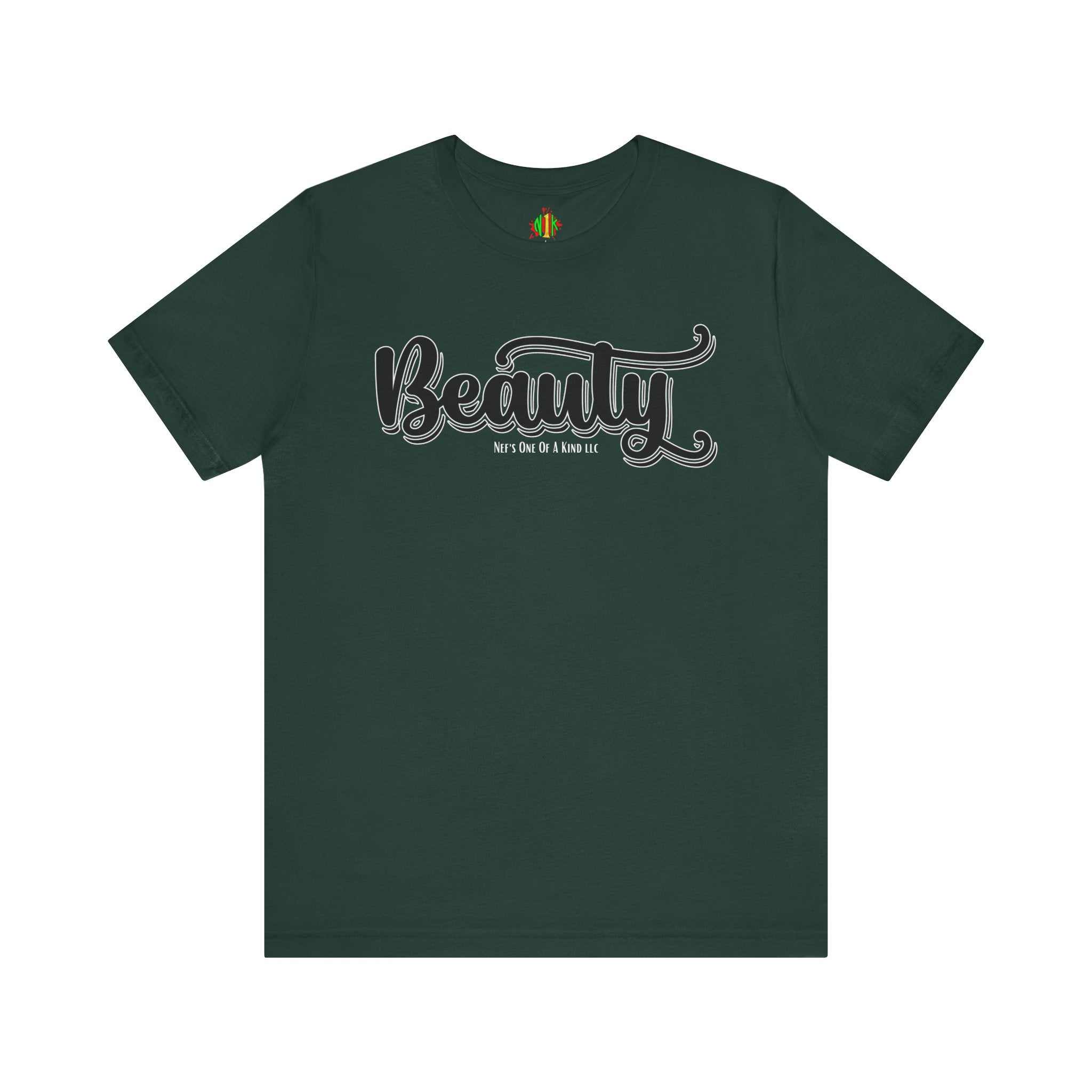 Beauty with the Beast Valentine Casual, Soft Unisex Jersey Short Sleeve Tee