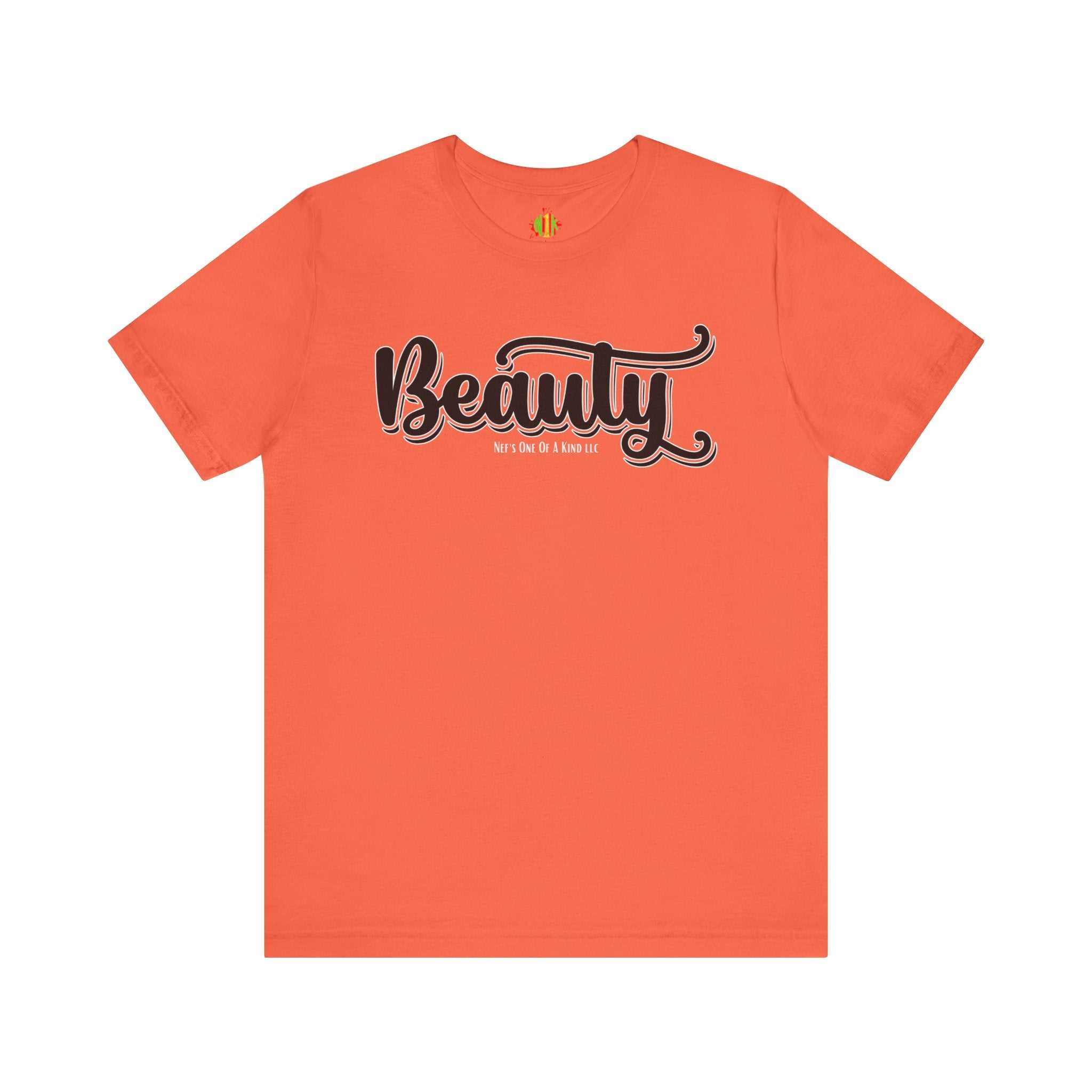 Beauty with the Beast Valentine Casual, Soft Unisex Jersey Short Sleeve Tee