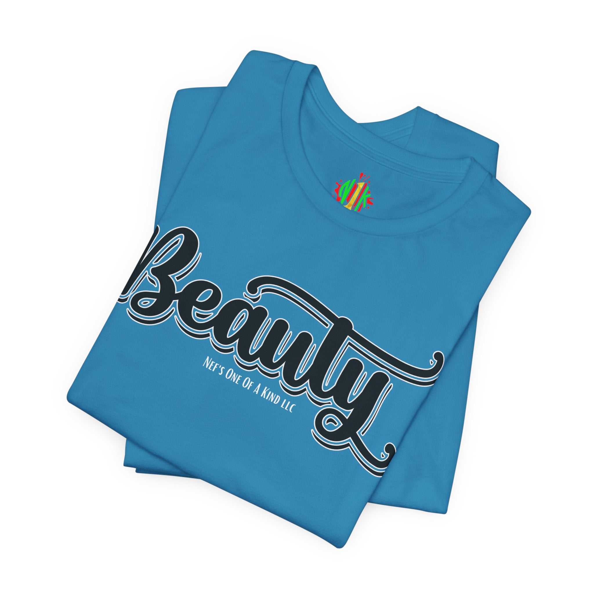 Beauty with the Beast Valentine Casual, Soft Unisex Jersey Short Sleeve Tee