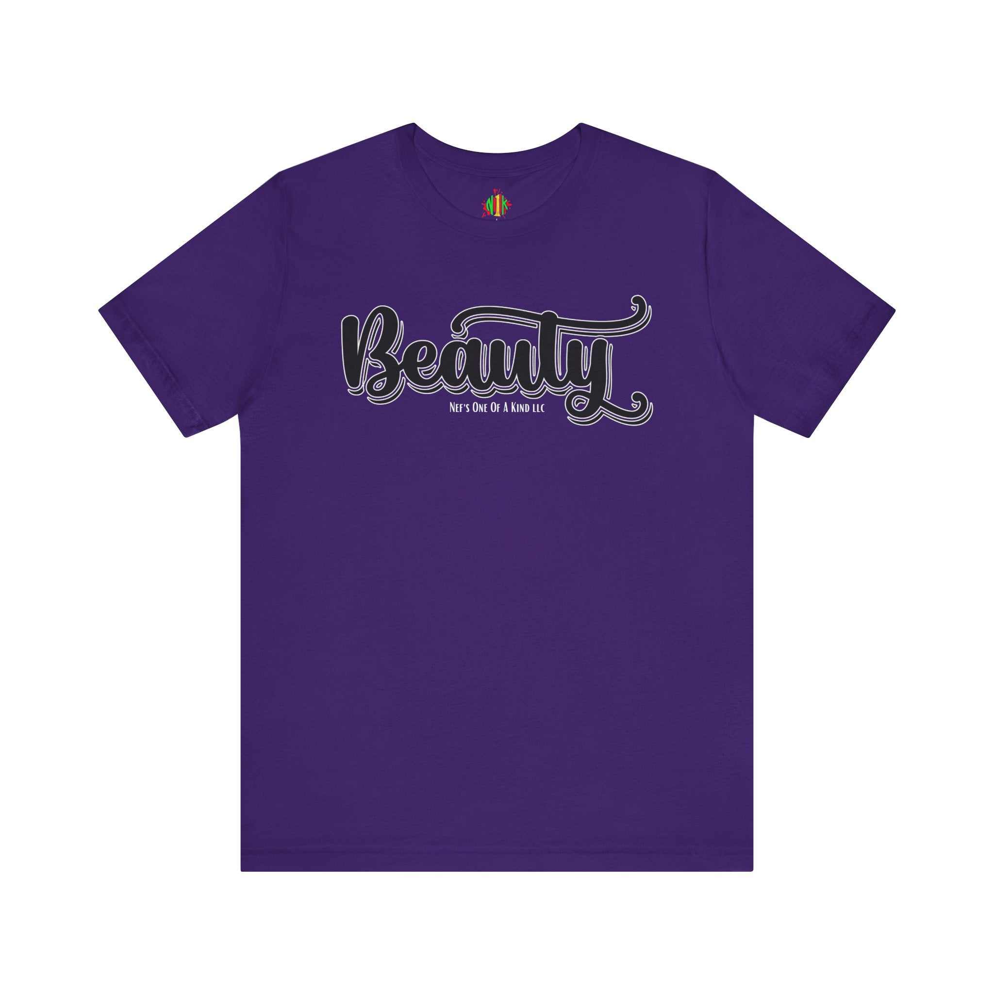 Beauty with the Beast Valentine Casual, Soft Unisex Jersey Short Sleeve Tee