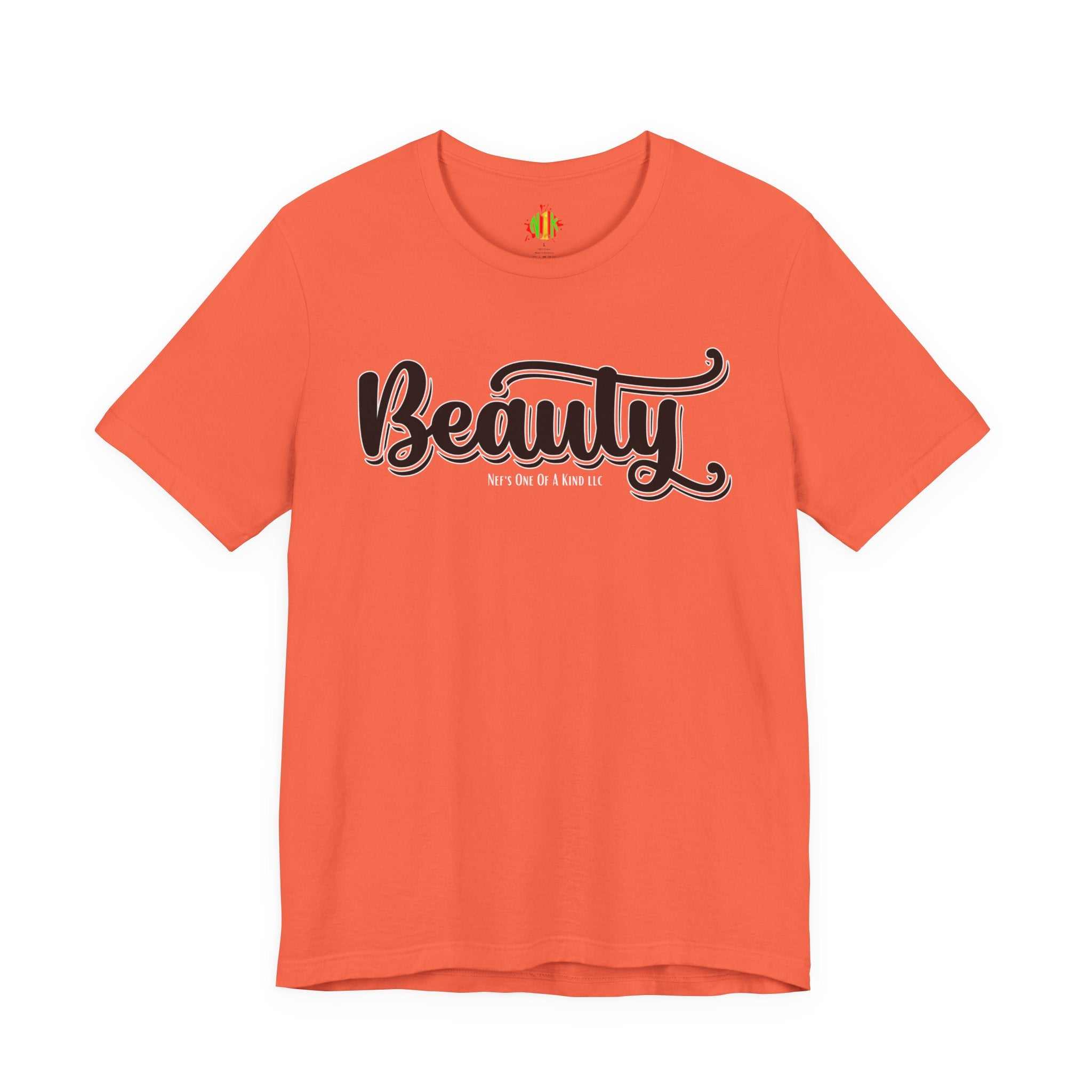 Beauty with the Beast Valentine Casual, Soft Unisex Jersey Short Sleeve Tee