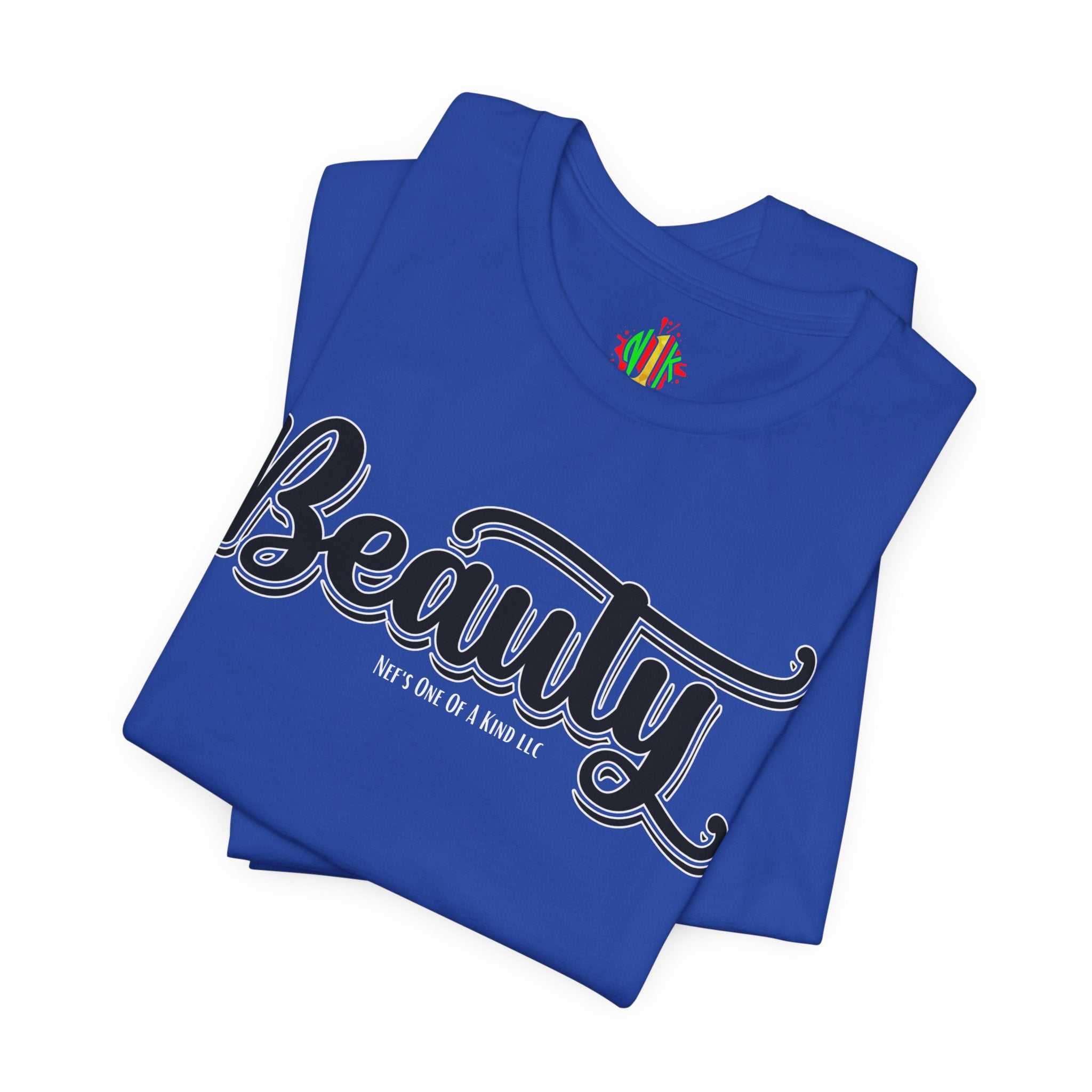 Beauty with the Beast Valentine Casual, Soft Unisex Jersey Short Sleeve Tee