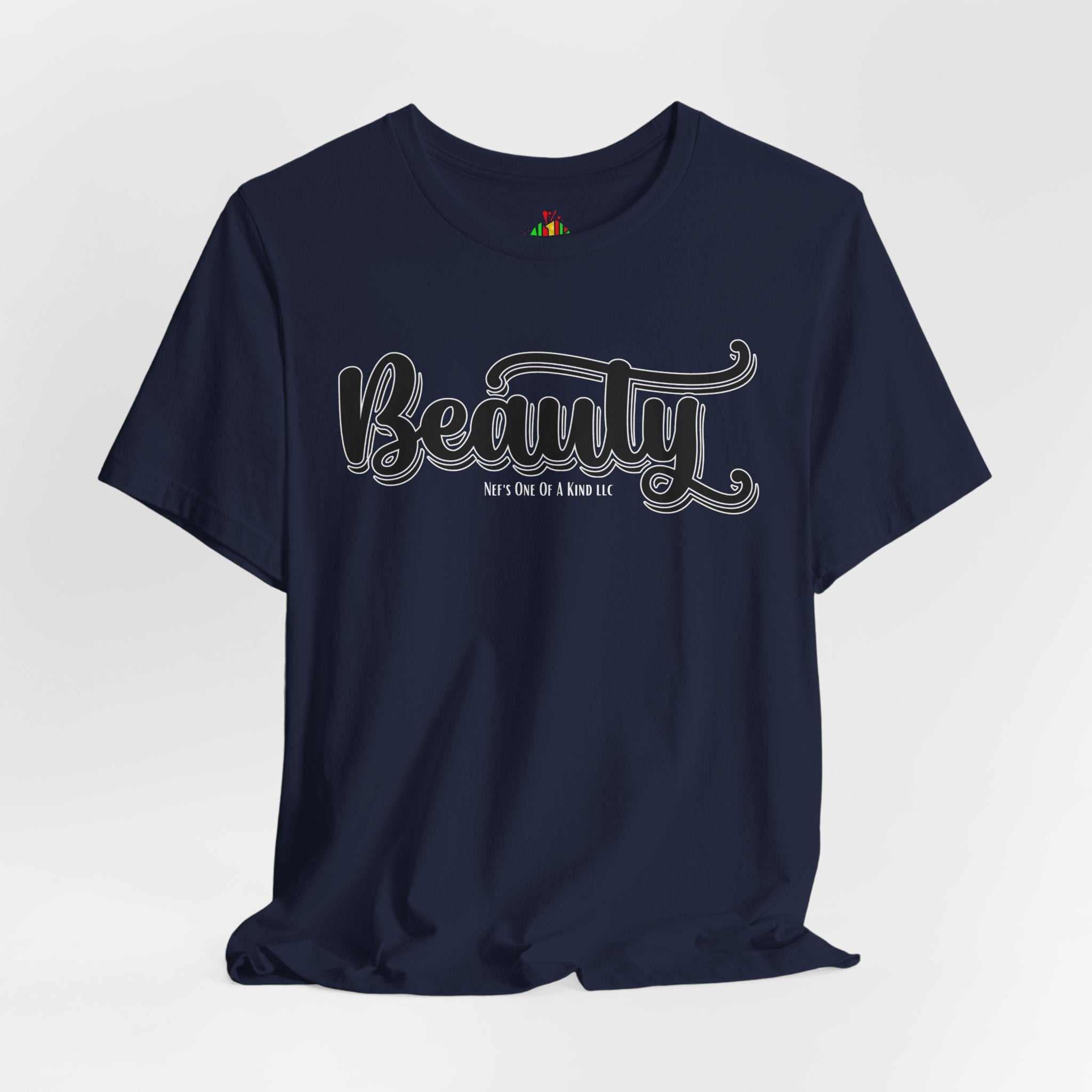 Beauty with the Beast Valentine Casual, Soft Unisex Jersey Short Sleeve Tee