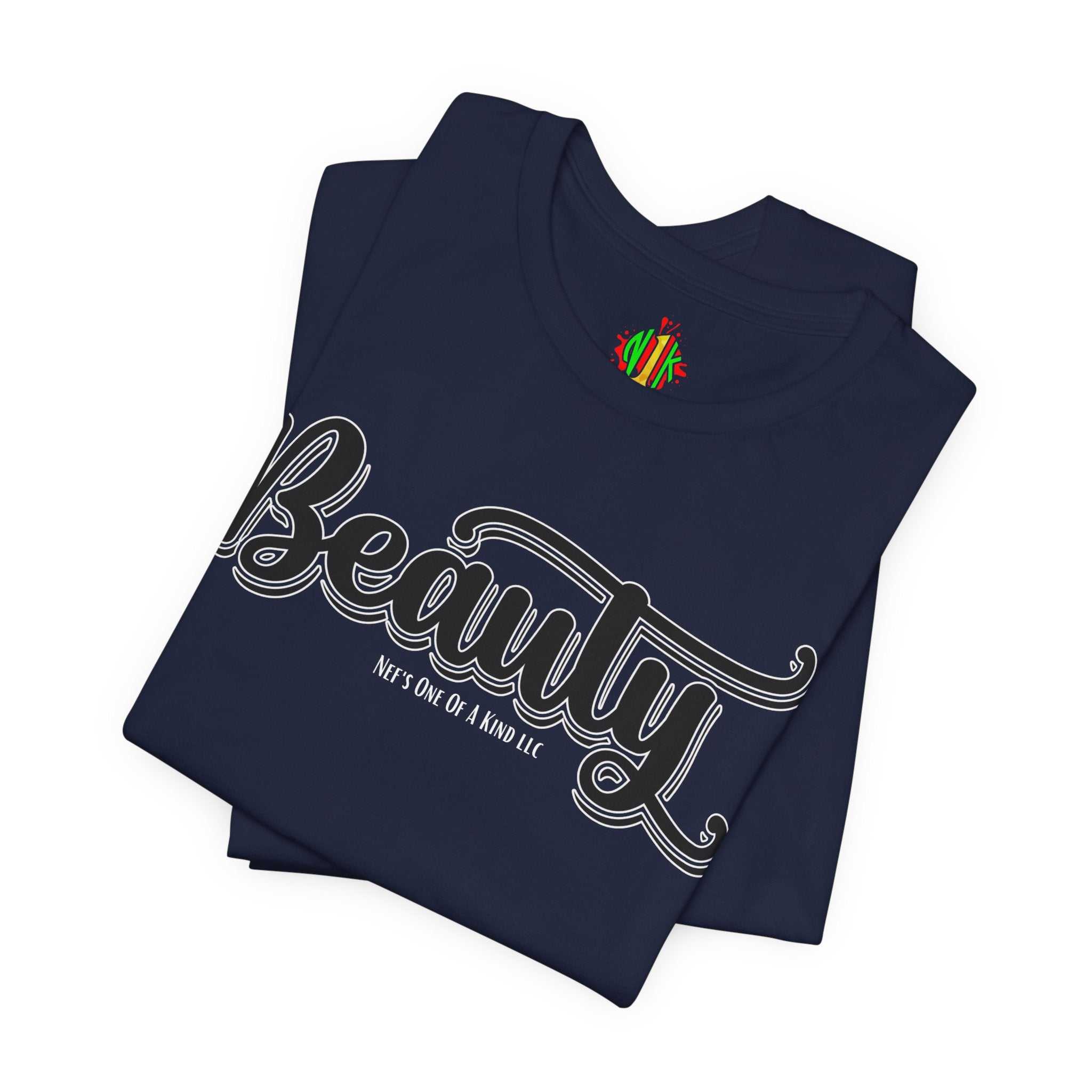Beauty with the Beast Valentine Casual, Soft Unisex Jersey Short Sleeve Tee