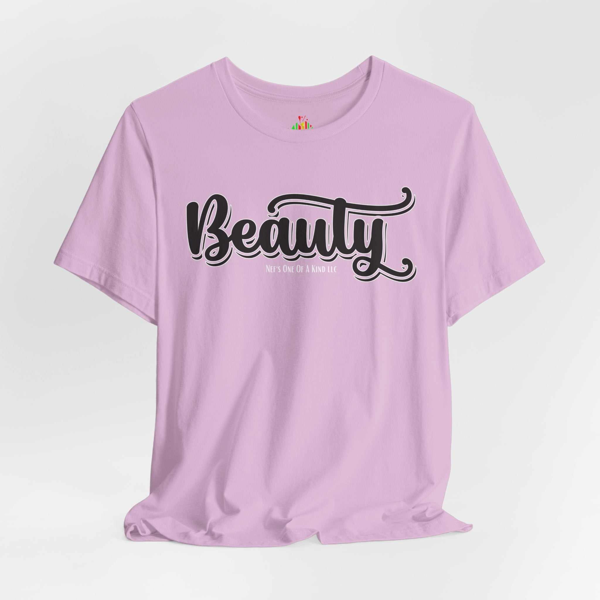 Beauty with the Beast Valentine Casual, Soft Unisex Jersey Short Sleeve Tee
