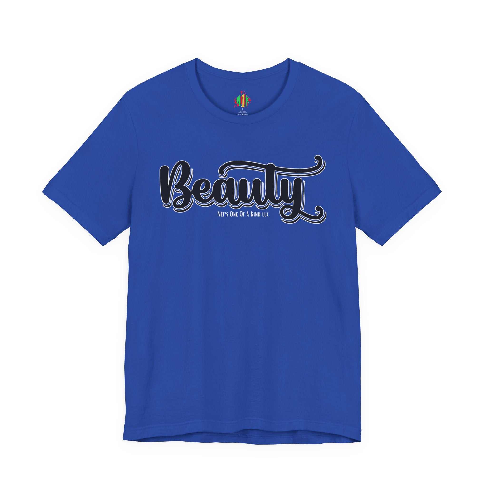 Beauty with the Beast Valentine Casual, Soft Unisex Jersey Short Sleeve Tee