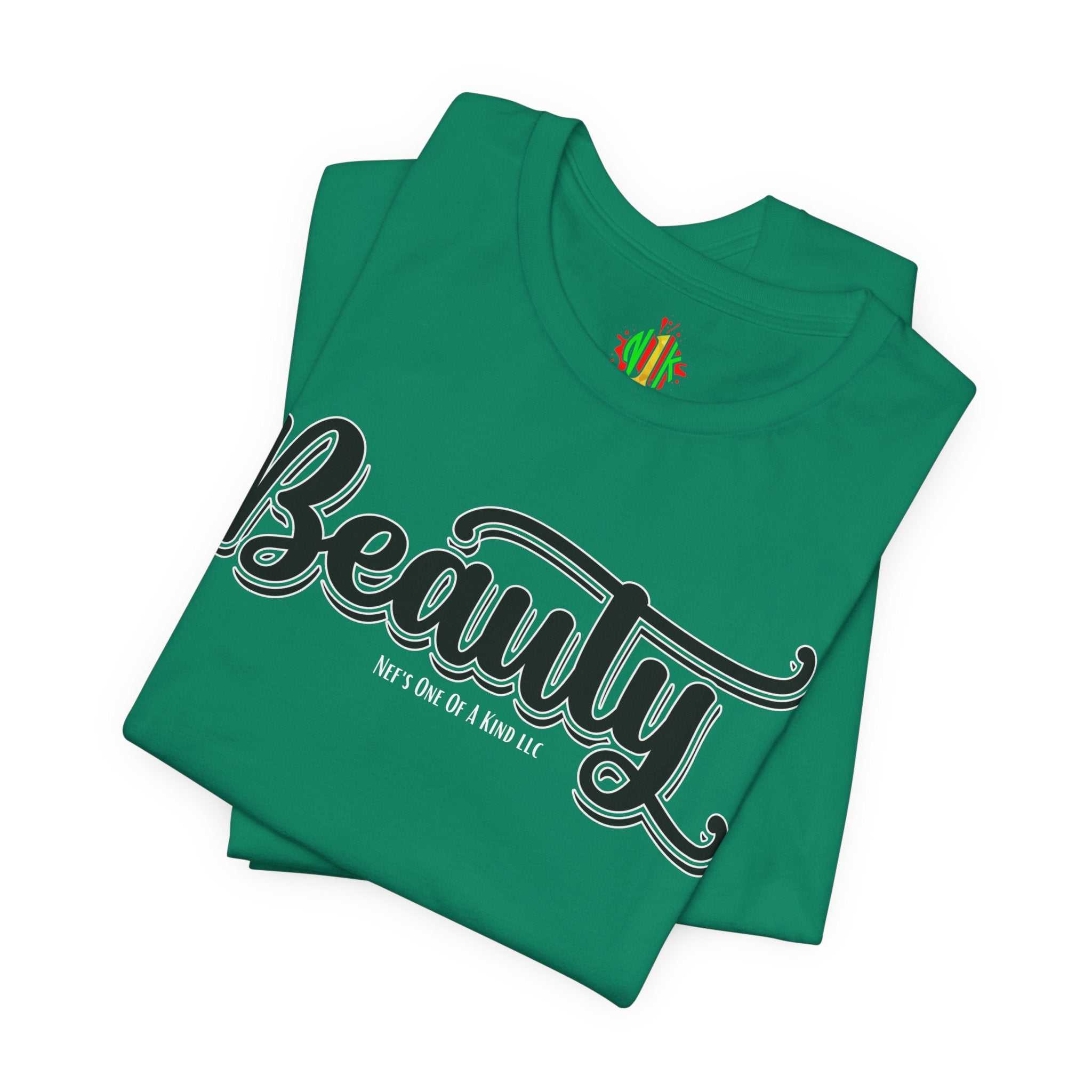 Beauty with the Beast Valentine Casual, Soft Unisex Jersey Short Sleeve Tee