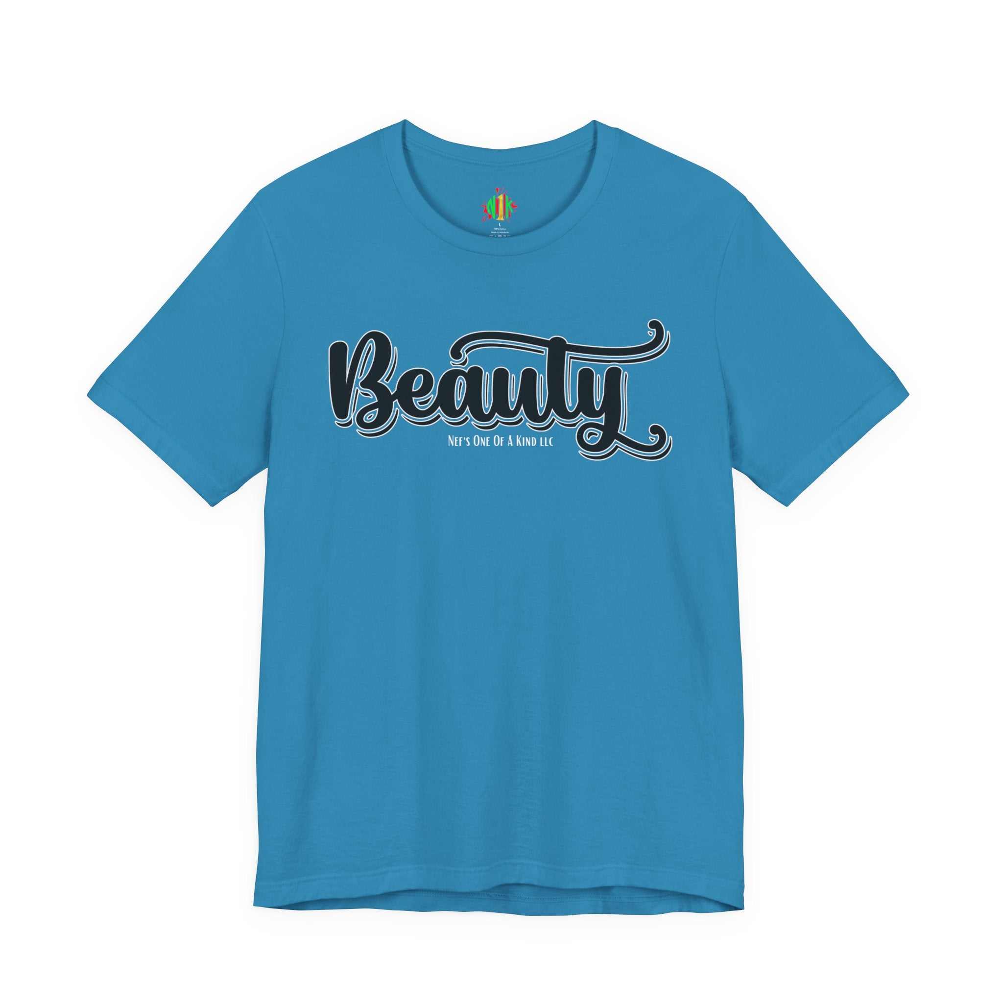 Beauty with the Beast Valentine Casual, Soft Unisex Jersey Short Sleeve Tee