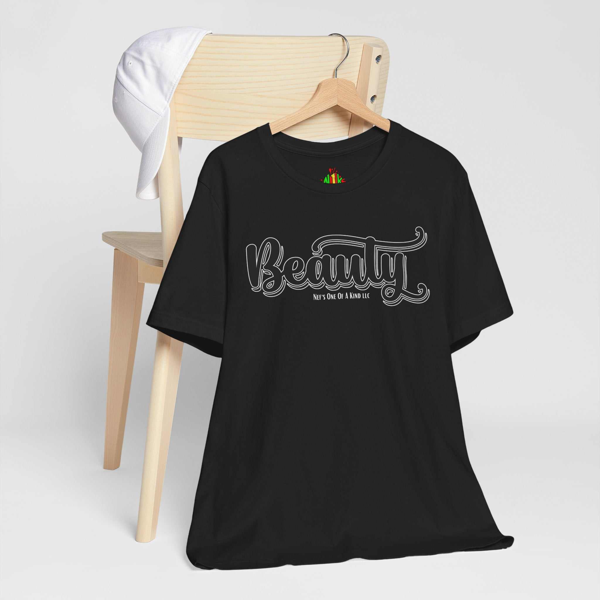 Beauty with the Beast Valentine Casual, Soft Unisex Jersey Short Sleeve Tee