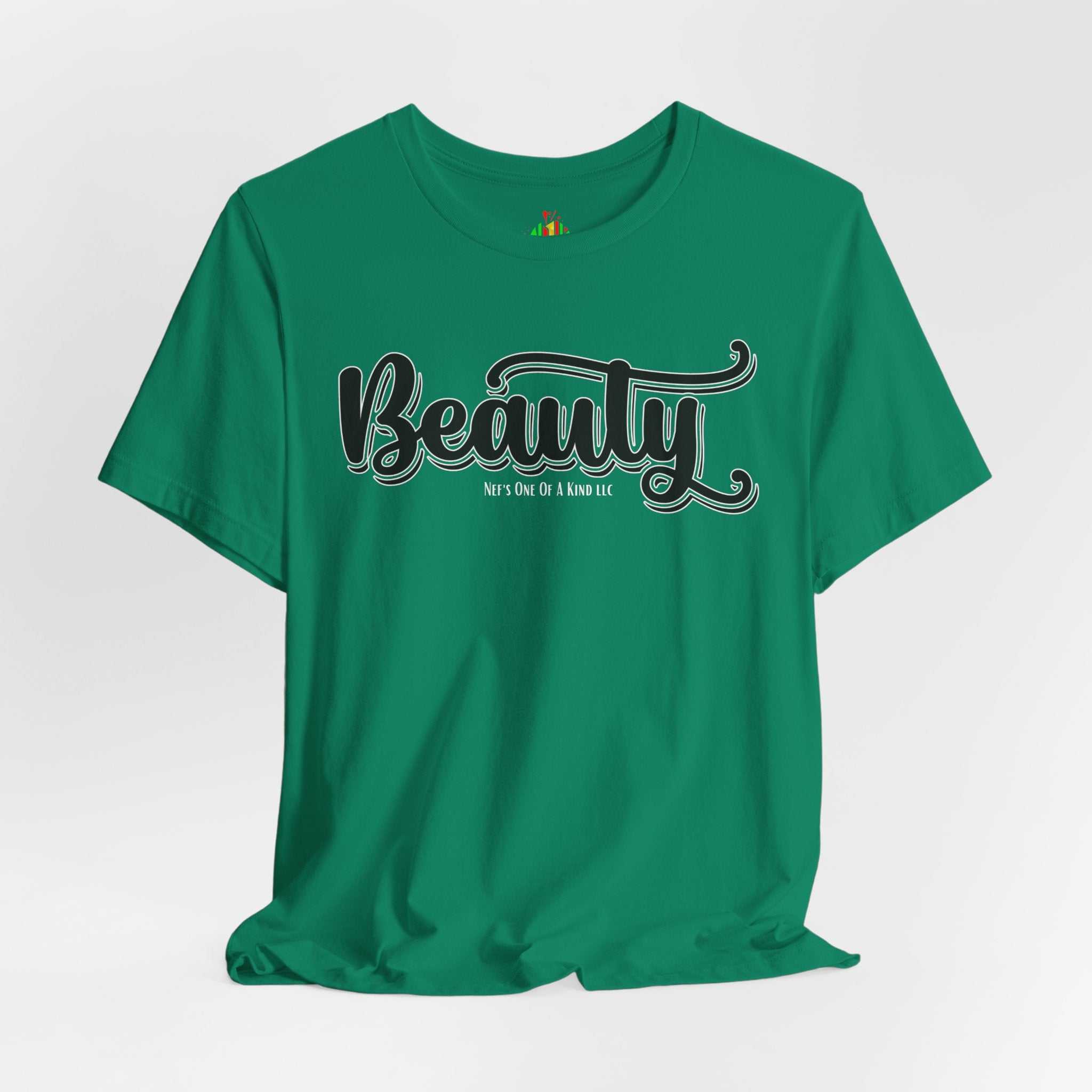 Beauty with the Beast Valentine Casual, Soft Unisex Jersey Short Sleeve Tee