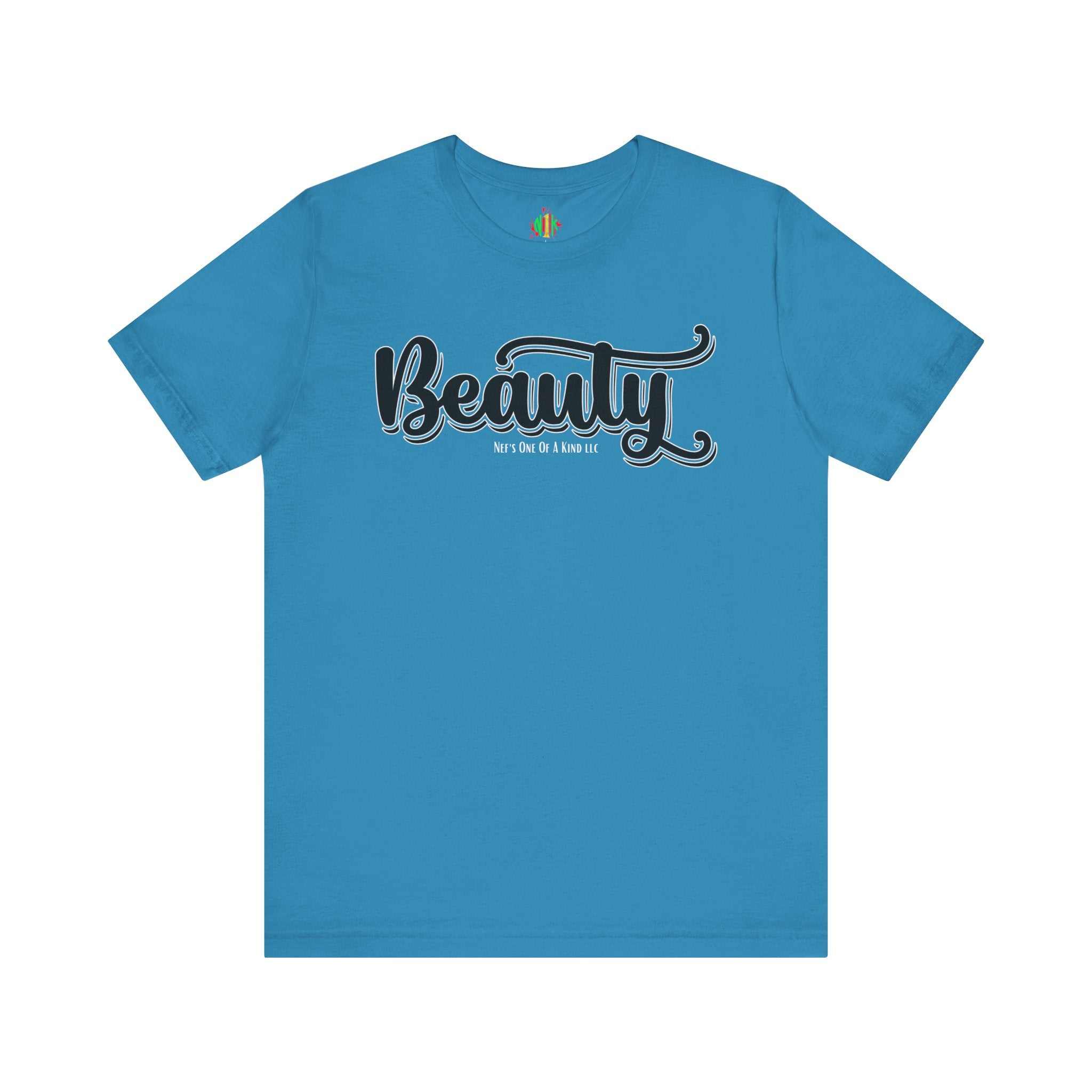 Beauty with the Beast Valentine Casual, Soft Unisex Jersey Short Sleeve Tee
