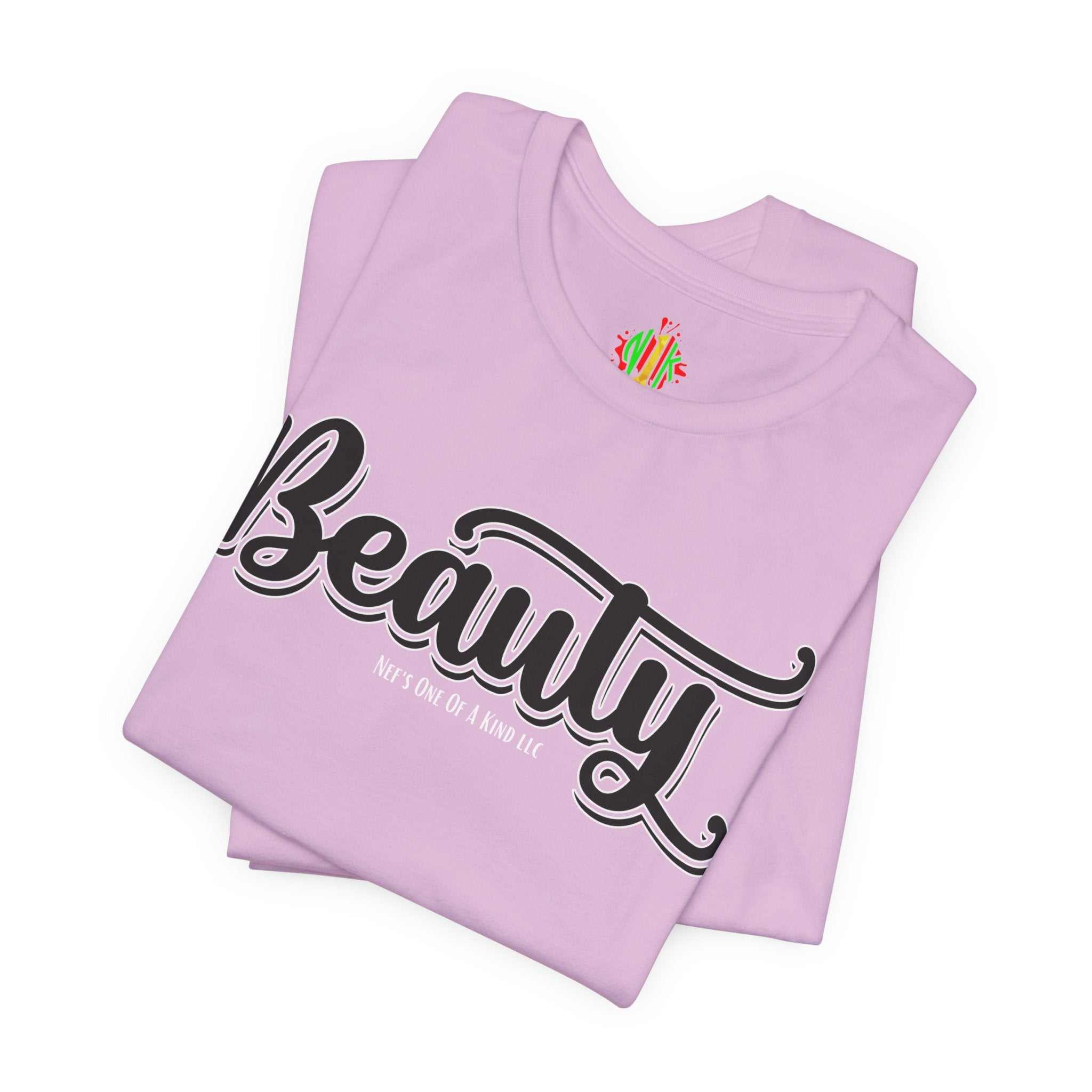 Beauty with the Beast Valentine Casual, Soft Unisex Jersey Short Sleeve Tee