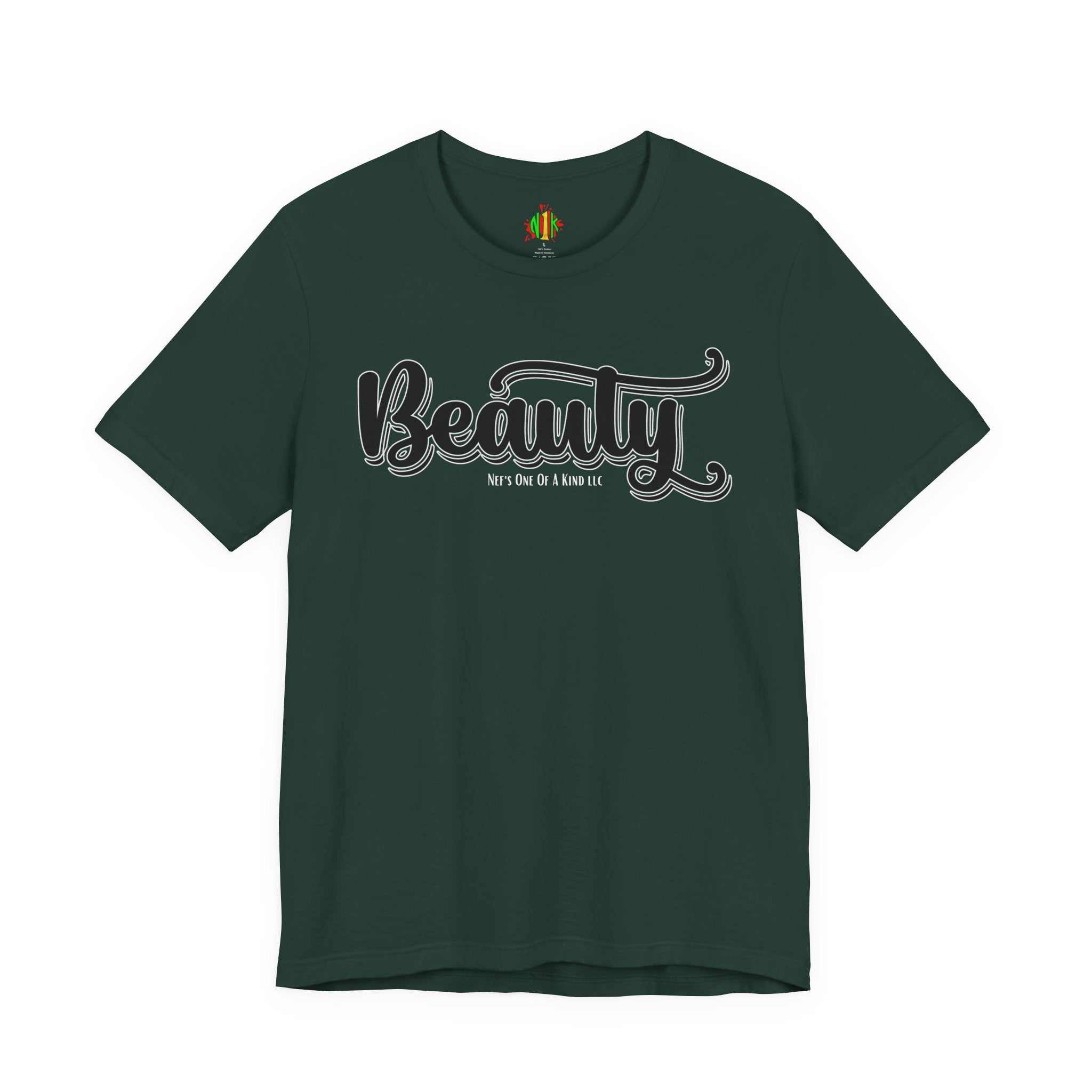 Beauty with the Beast Valentine Casual, Soft Unisex Jersey Short Sleeve Tee