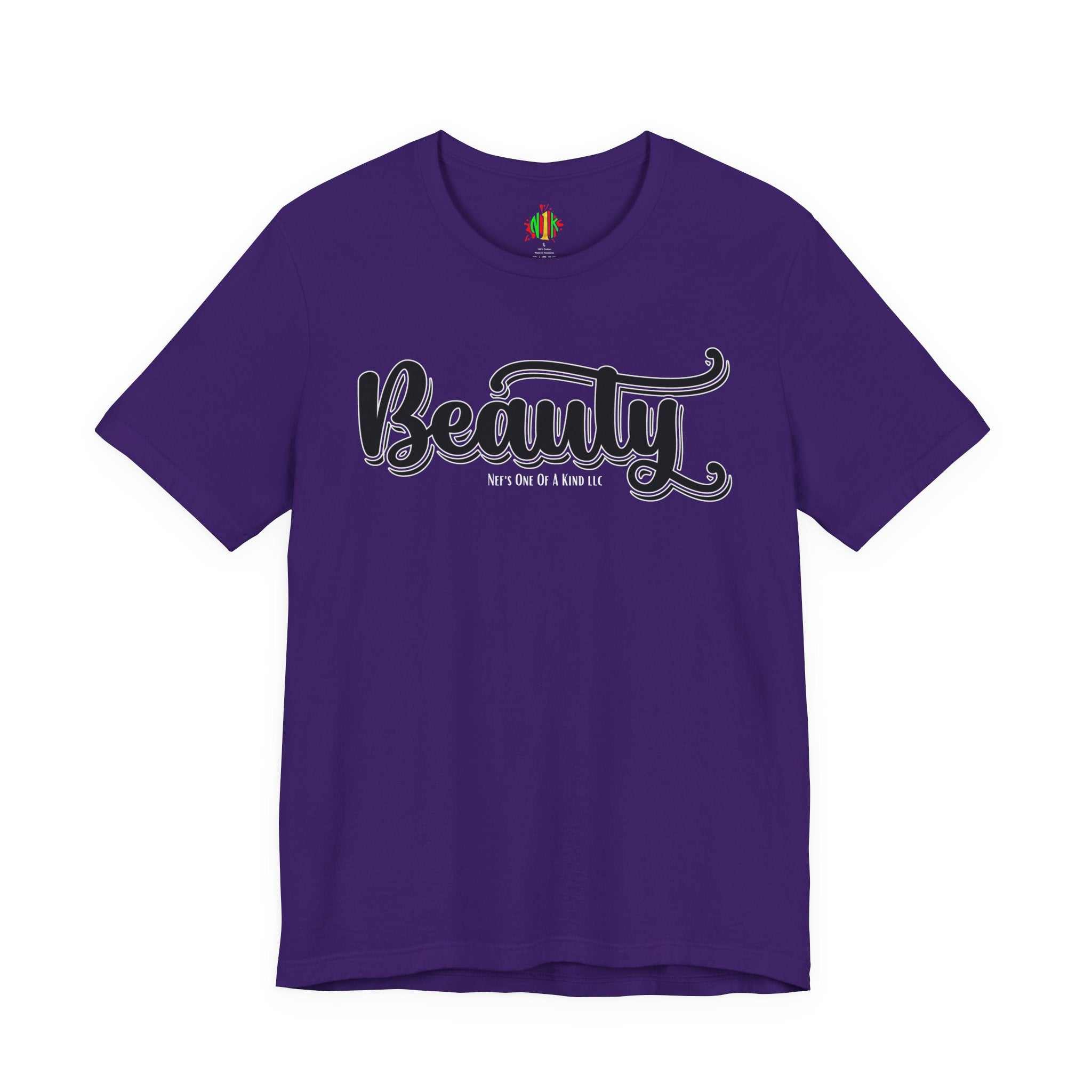 Beauty with the Beast Valentine Casual, Soft Unisex Jersey Short Sleeve Tee