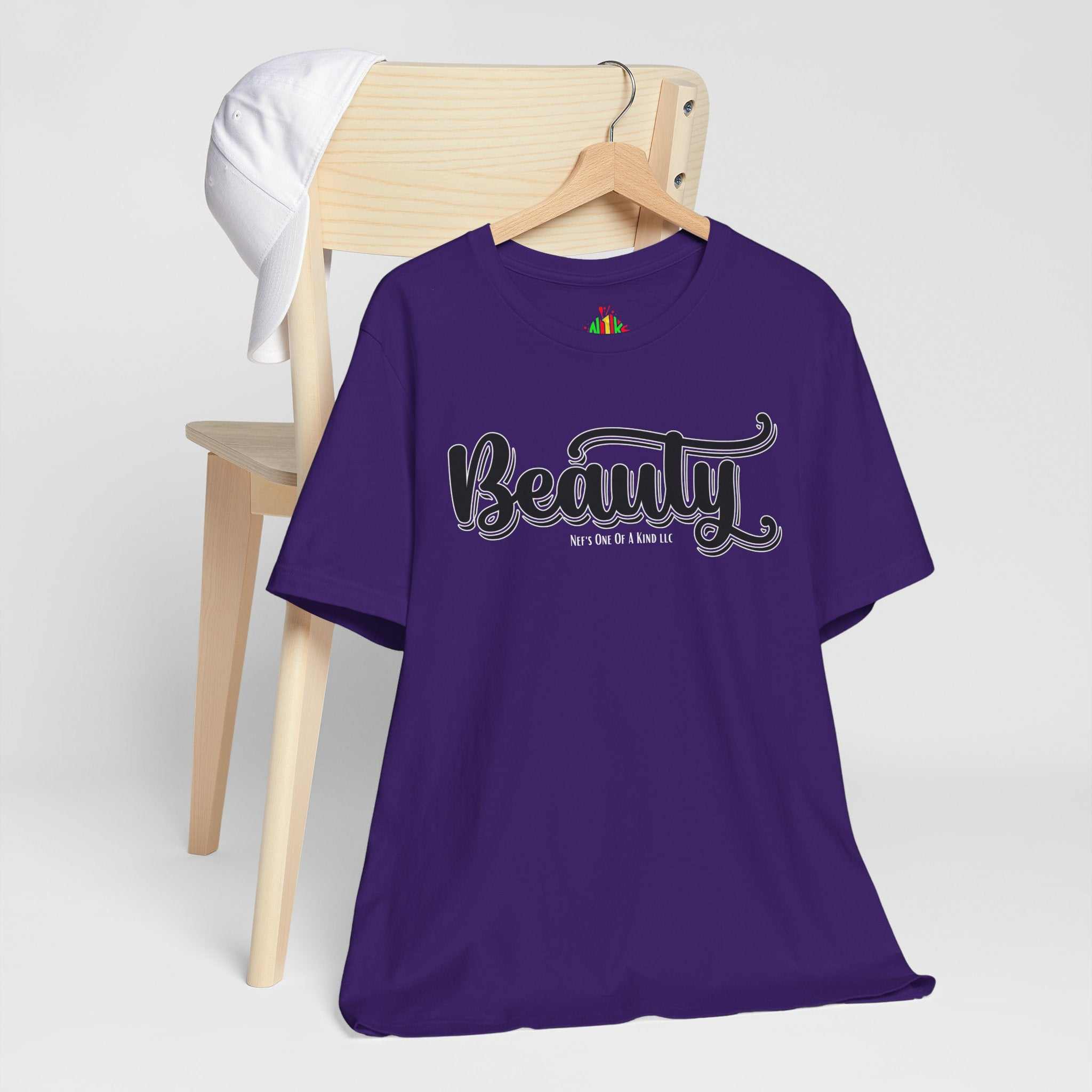 Beauty with the Beast Valentine Casual, Soft Unisex Jersey Short Sleeve Tee