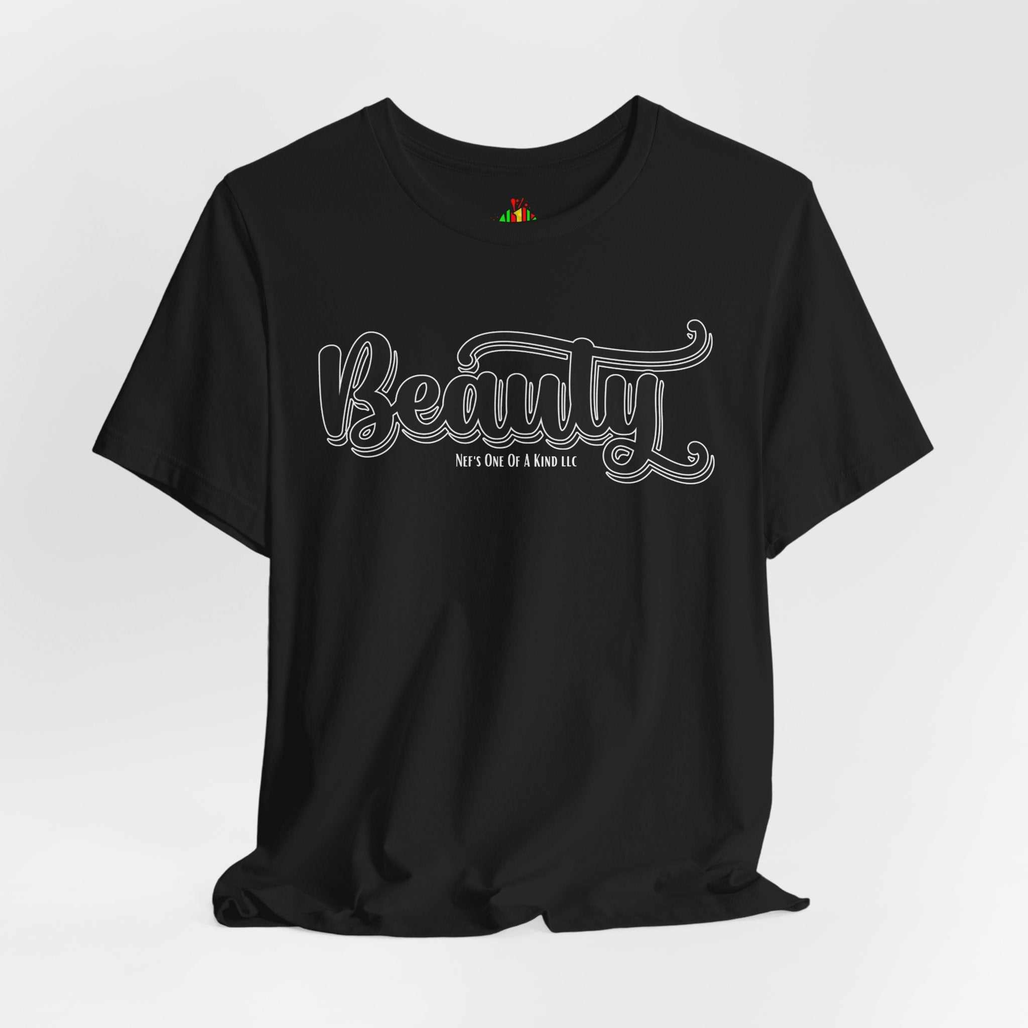Beauty with the Beast Valentine Casual, Soft Unisex Jersey Short Sleeve Tee
