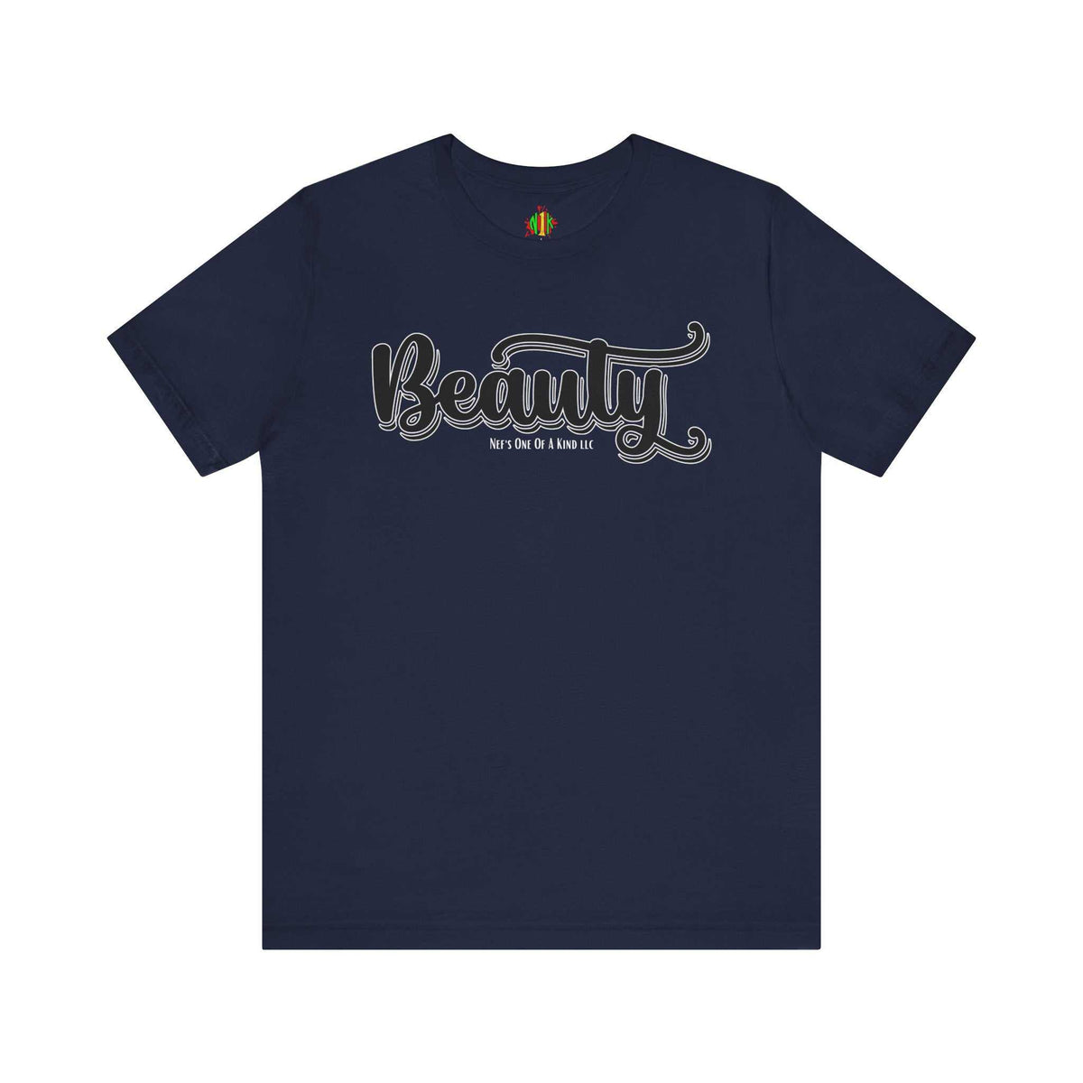 Maglietta casual a maniche corte in jersey unisex "Beauty with the Beast Valentine", morbida