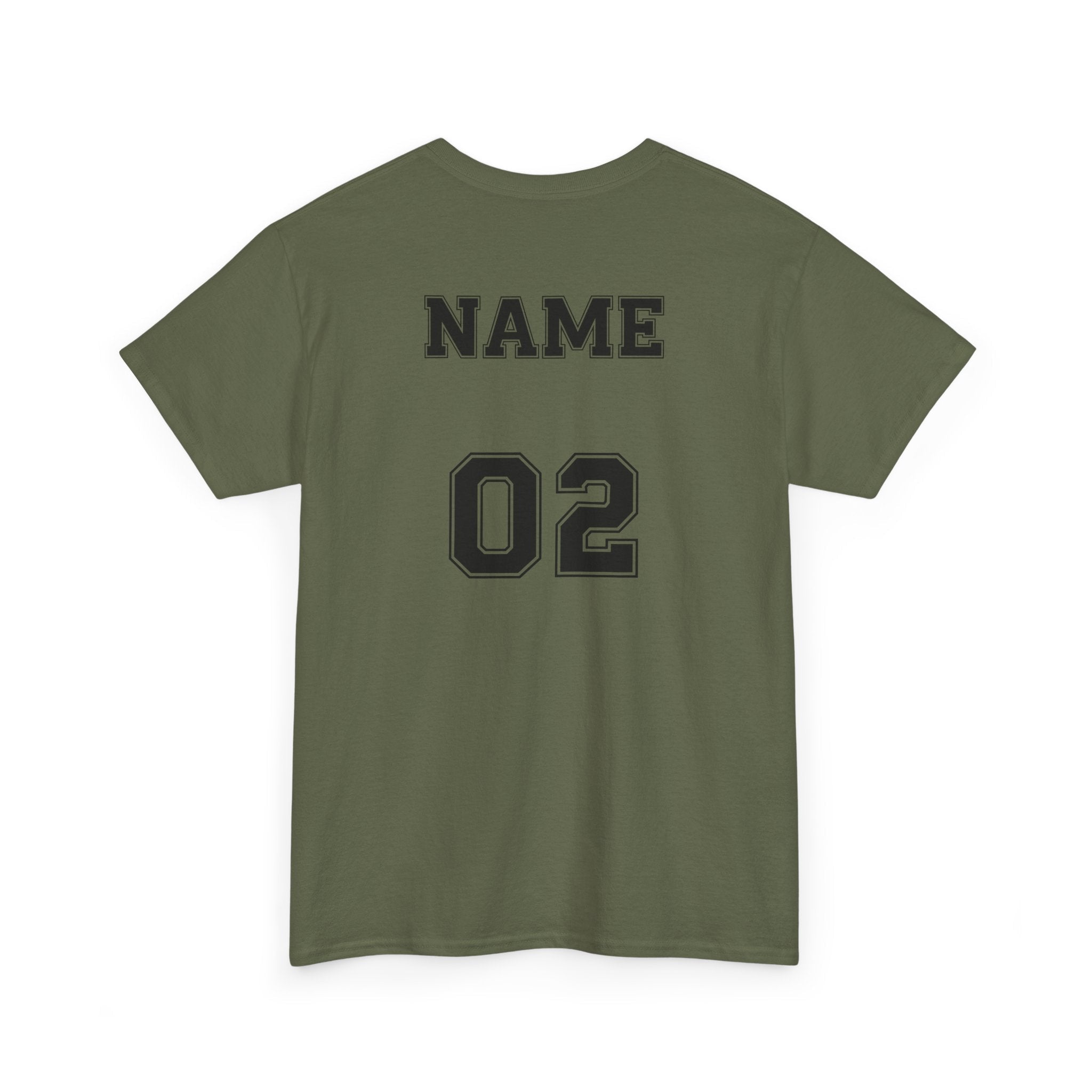 Best Dad Ever Tee — Custom Family Name & Kid Count on Back