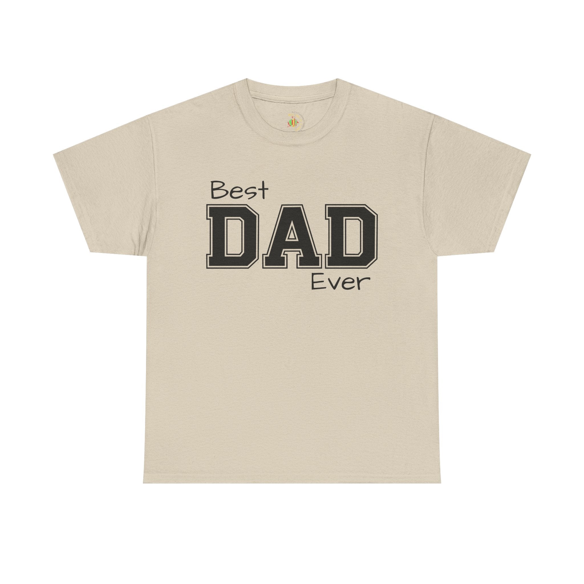 Best Dad Ever Tee — Custom Family Name & Kid Count on Back