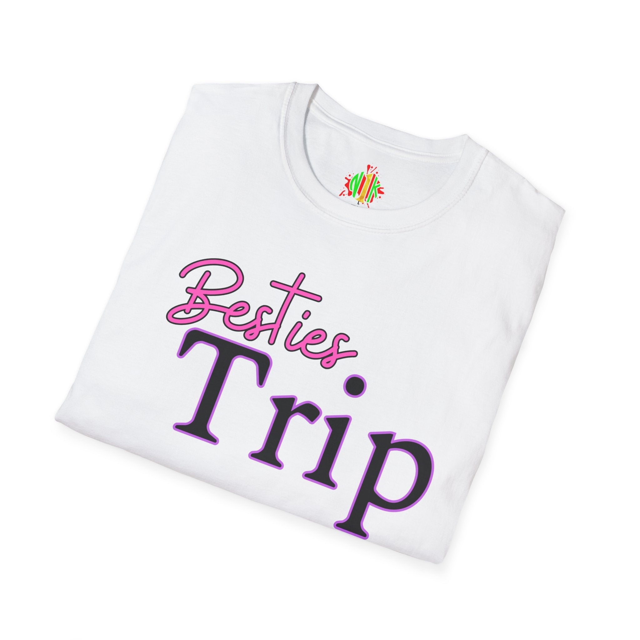 Besties Trip Unisex T-Shirt - Perfect for Friendship Celebrations, TraT-ShirtUnisex Softstyle T-Shirt